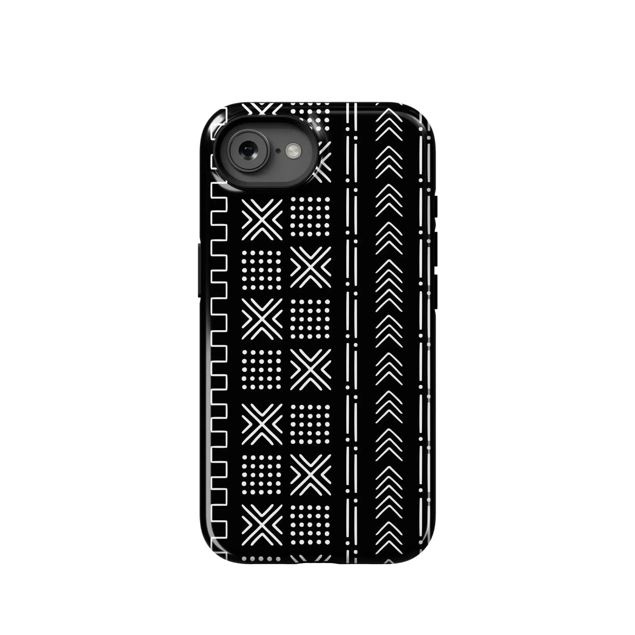 African Mud Cloth Tough iPhone Case - The Global Wanderer