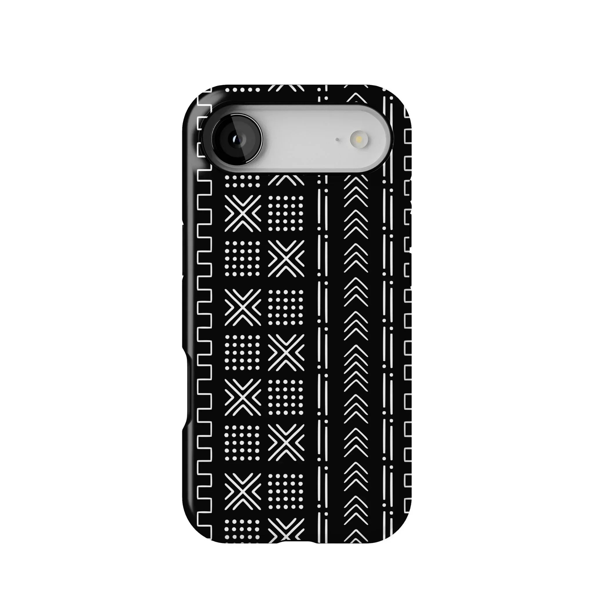 African Mud Cloth Tough iPhone Case - The Global Wanderer
