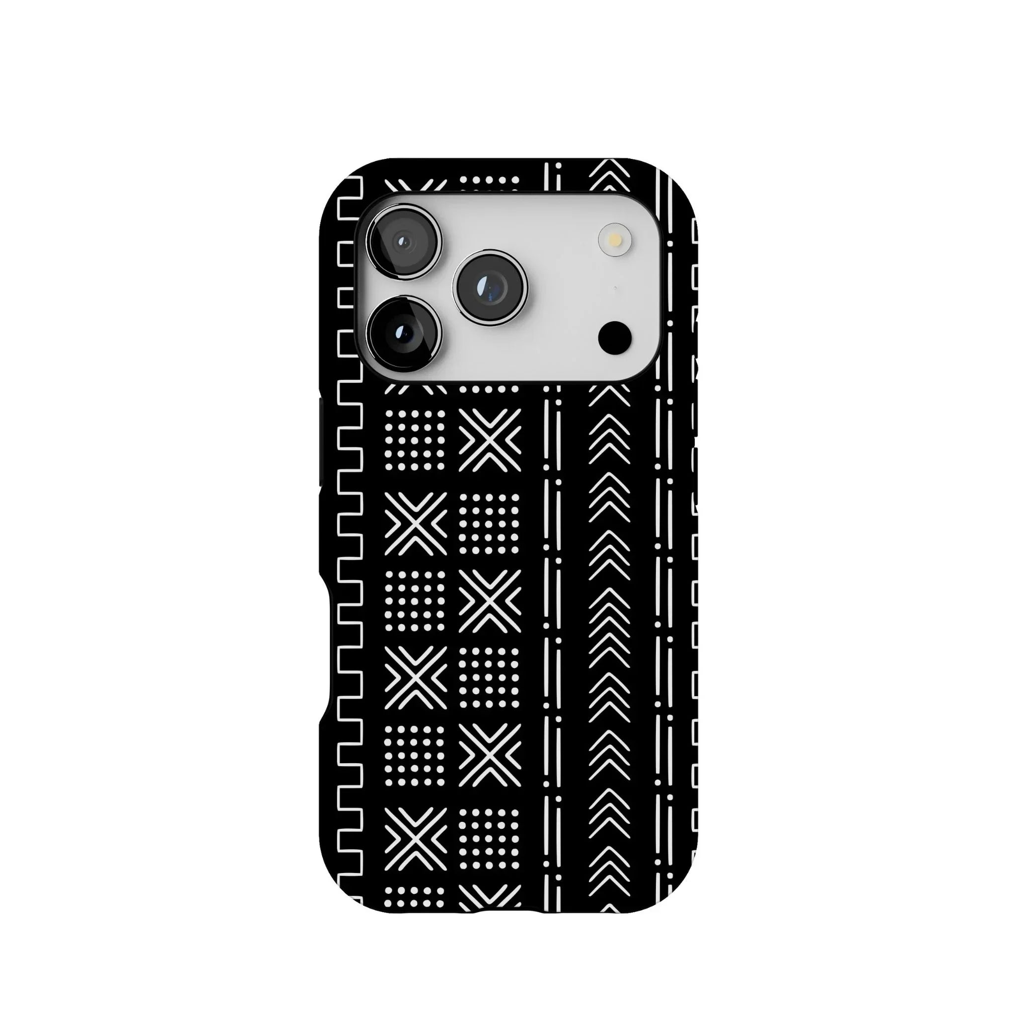 African Mud Cloth Tough iPhone Case - The Global Wanderer