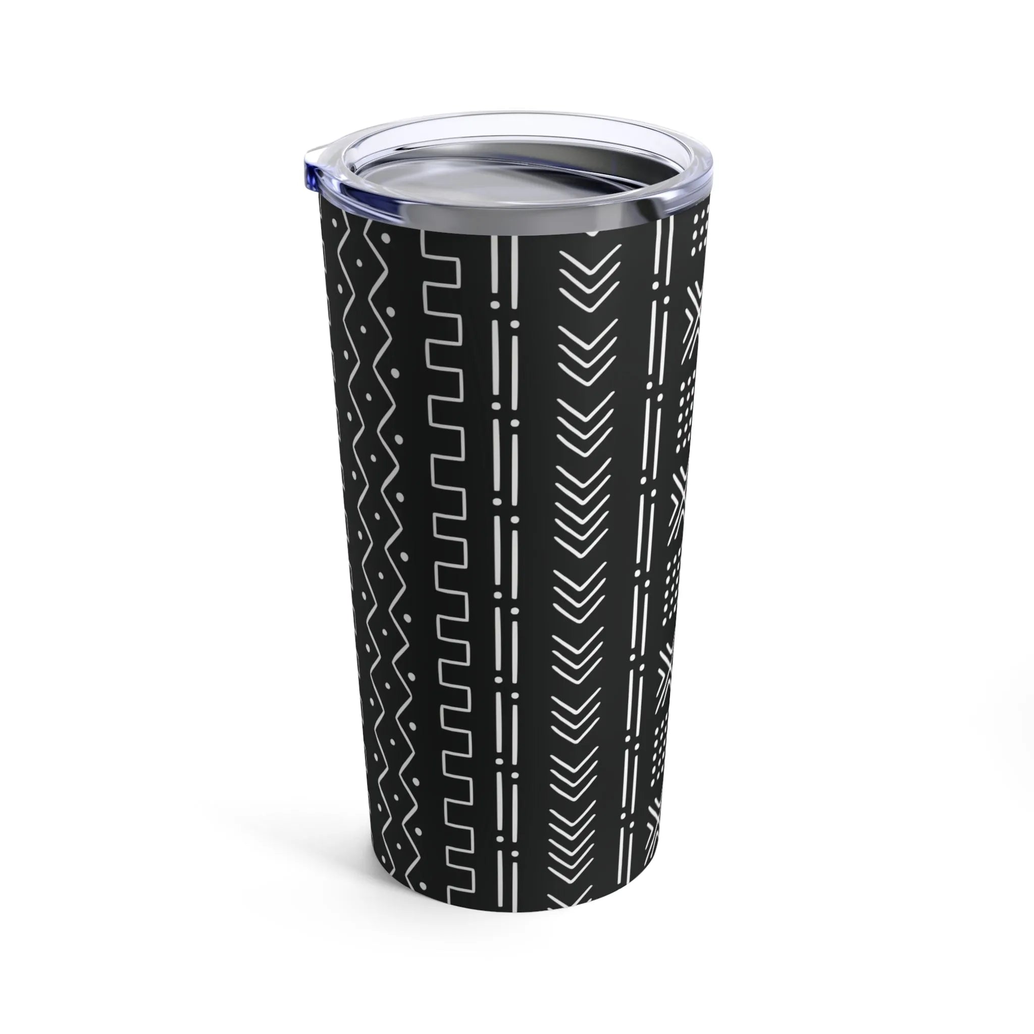 African Mud Cloth Tumbler - The Global Wanderer