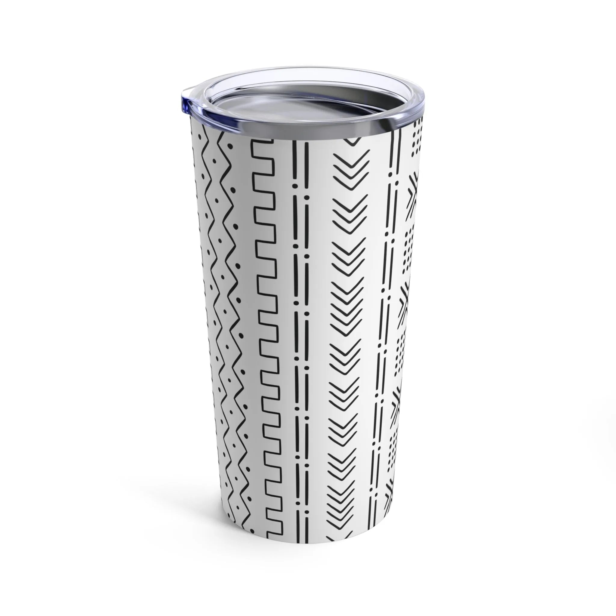 African Mud Cloth Tumbler - The Global Wanderer