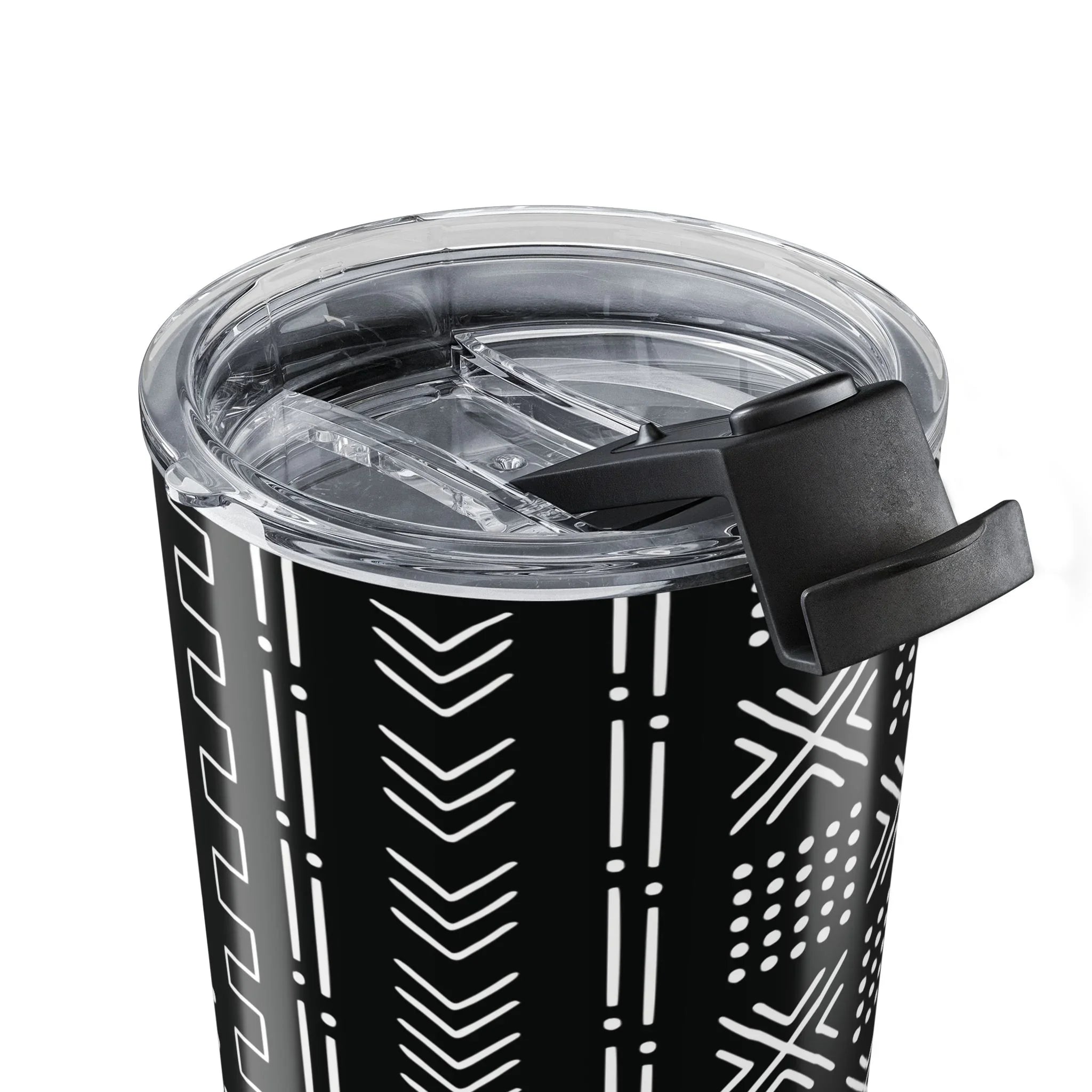 African Mud Cloth Tumbler - The Global Wanderer