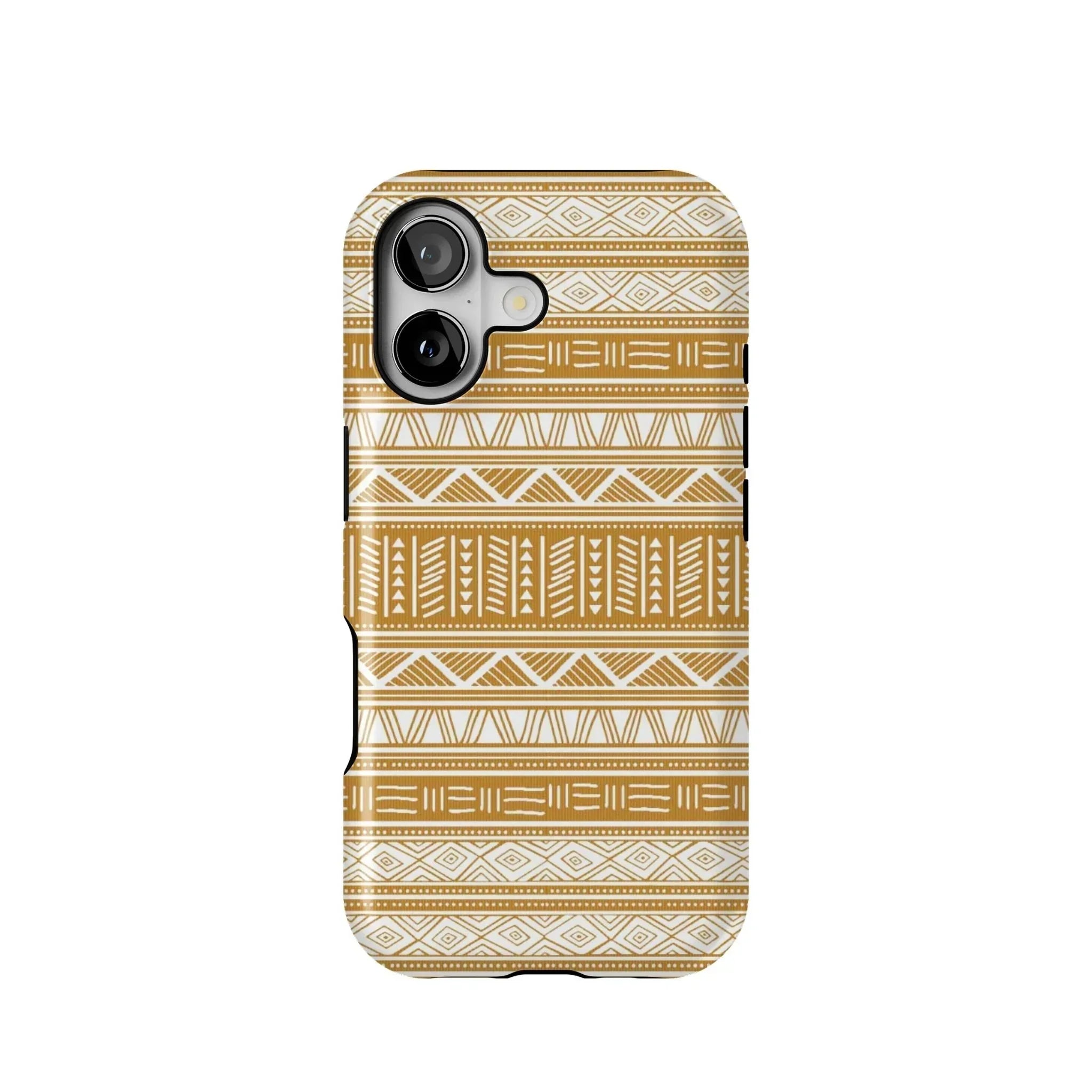 African Print Tough iPhone Case - The Global Wanderer