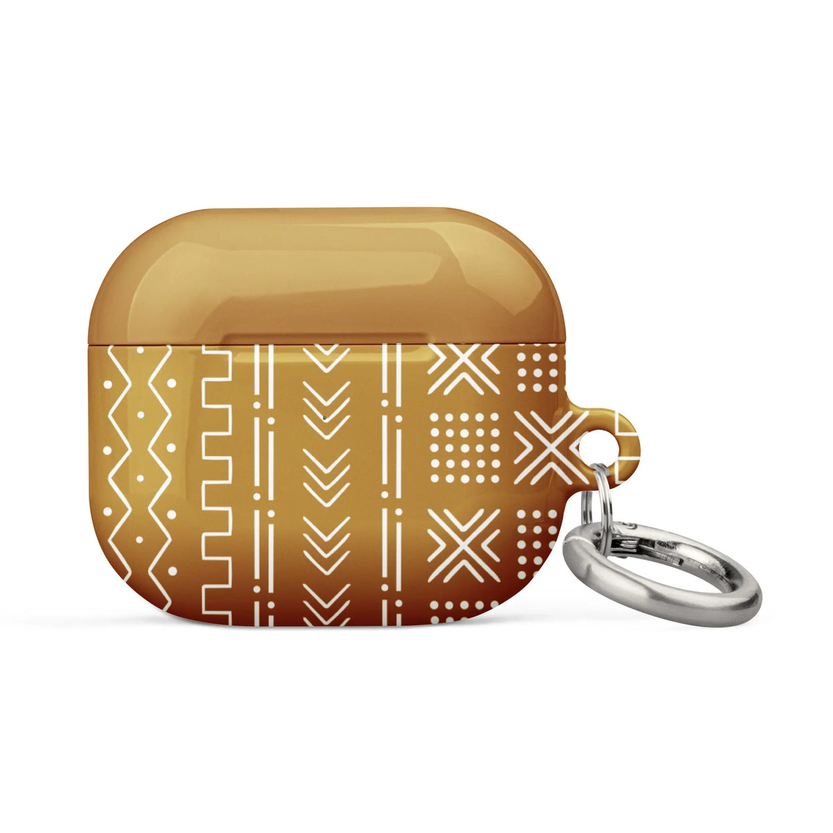 Savanna Ochre Mud Cloth AirPods 3 Case - The Global Wanderer