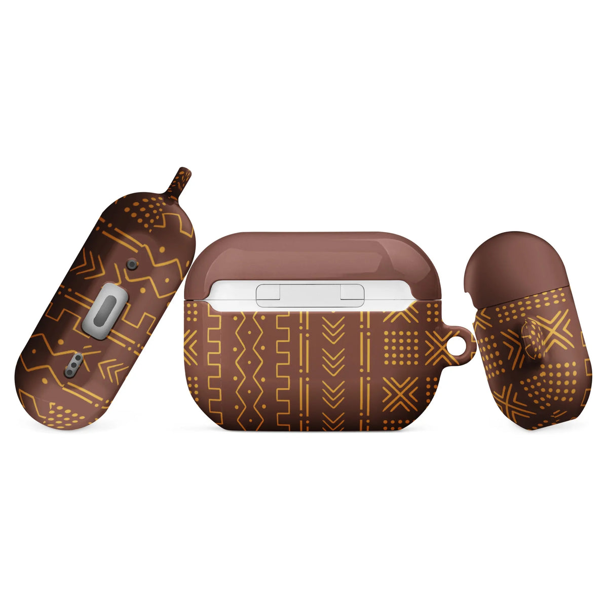 Ségou Clay Mud Cloth AirPods Pro 2 Case - The Global Wanderer