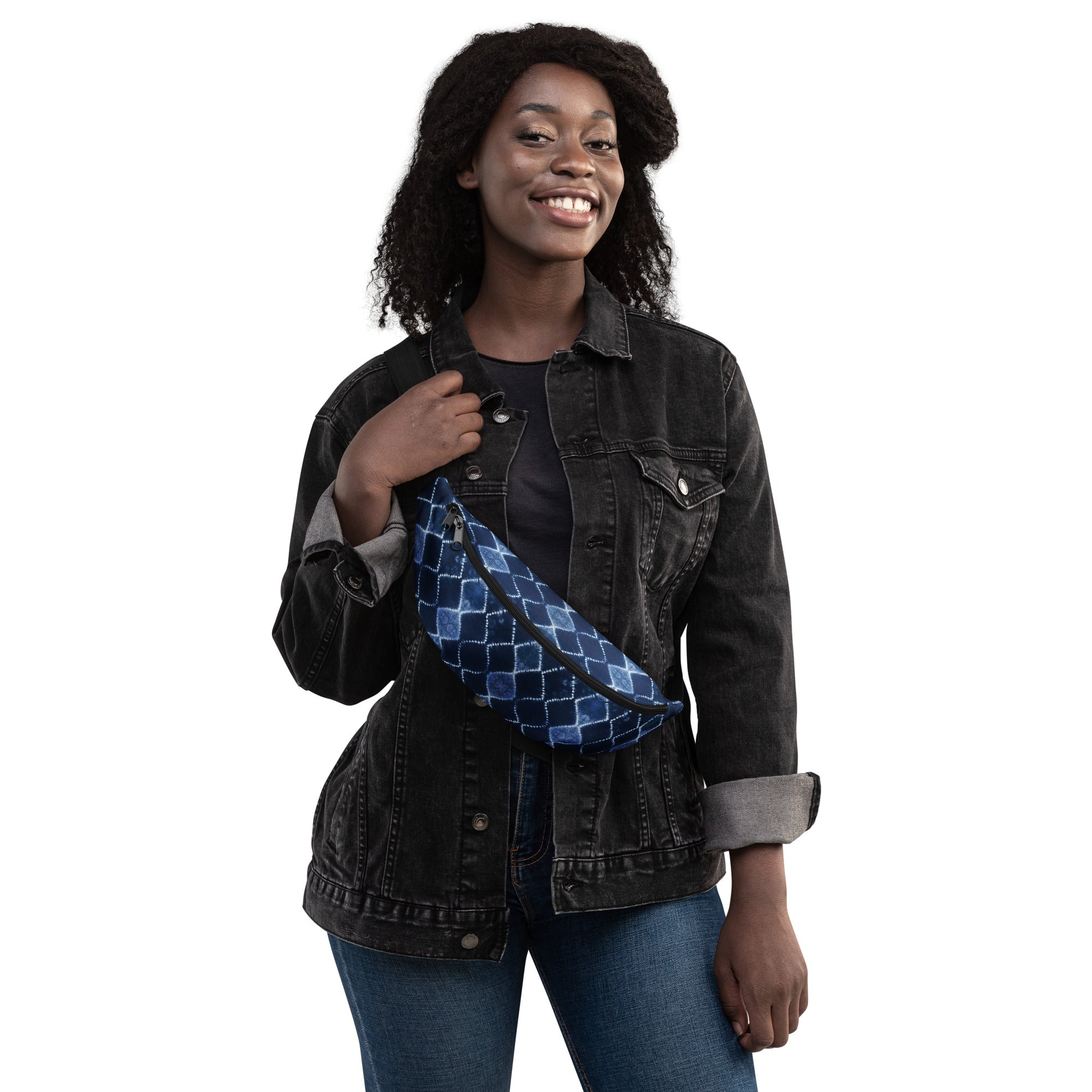 Nara Heritage Shibori Fanny Pack - The Global Wanderer