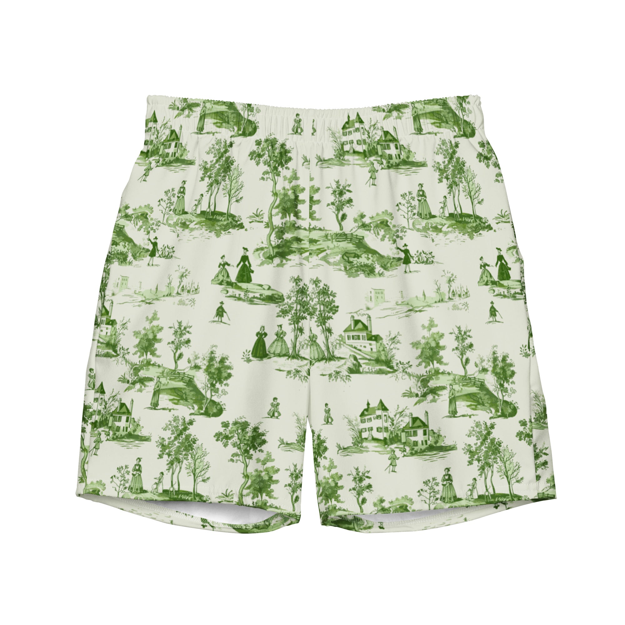 Toile d'Avignon Recycled Swim Trunks - The Global Wanderer