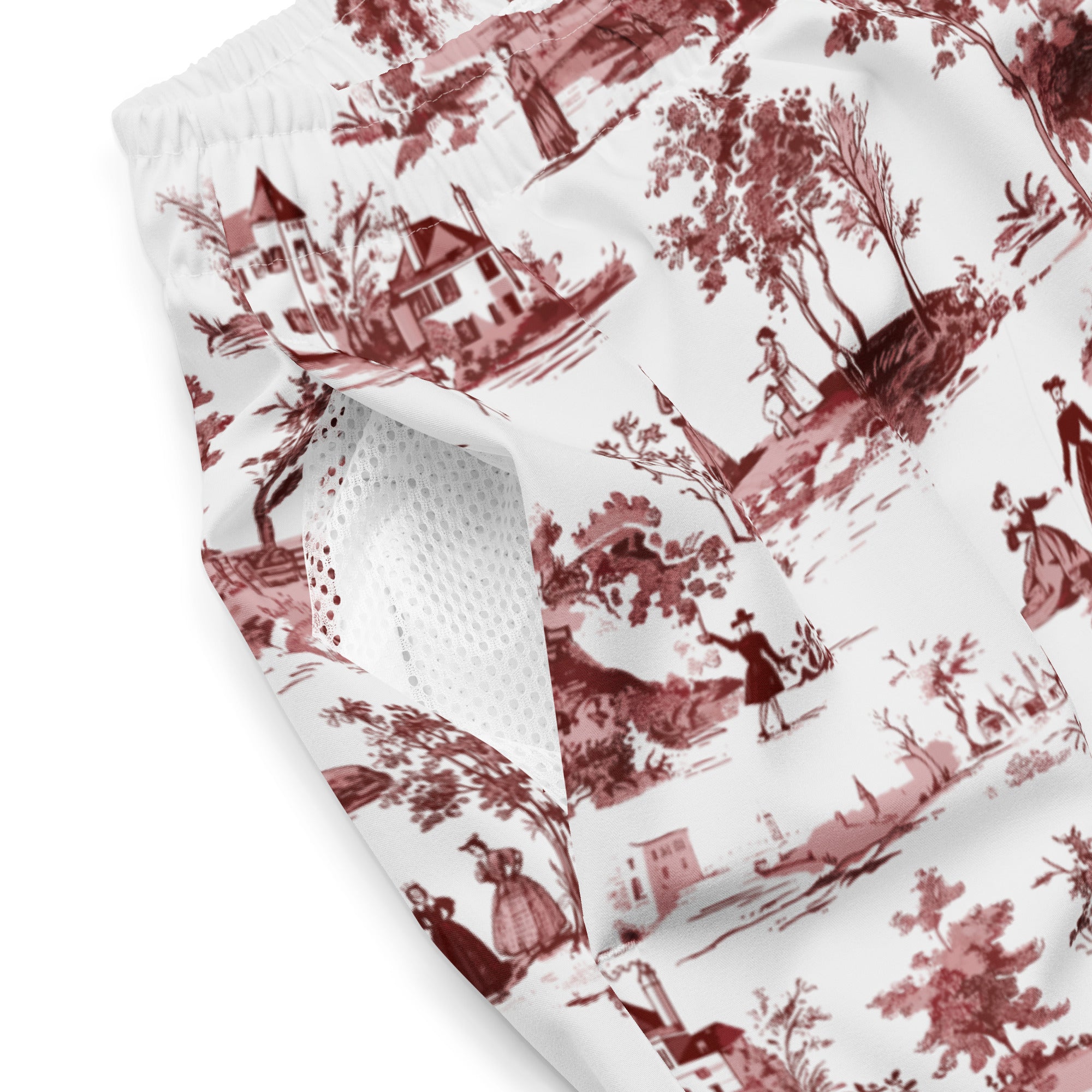 Toile de Rouen Recycled Swim Trunks - The Global Wanderer