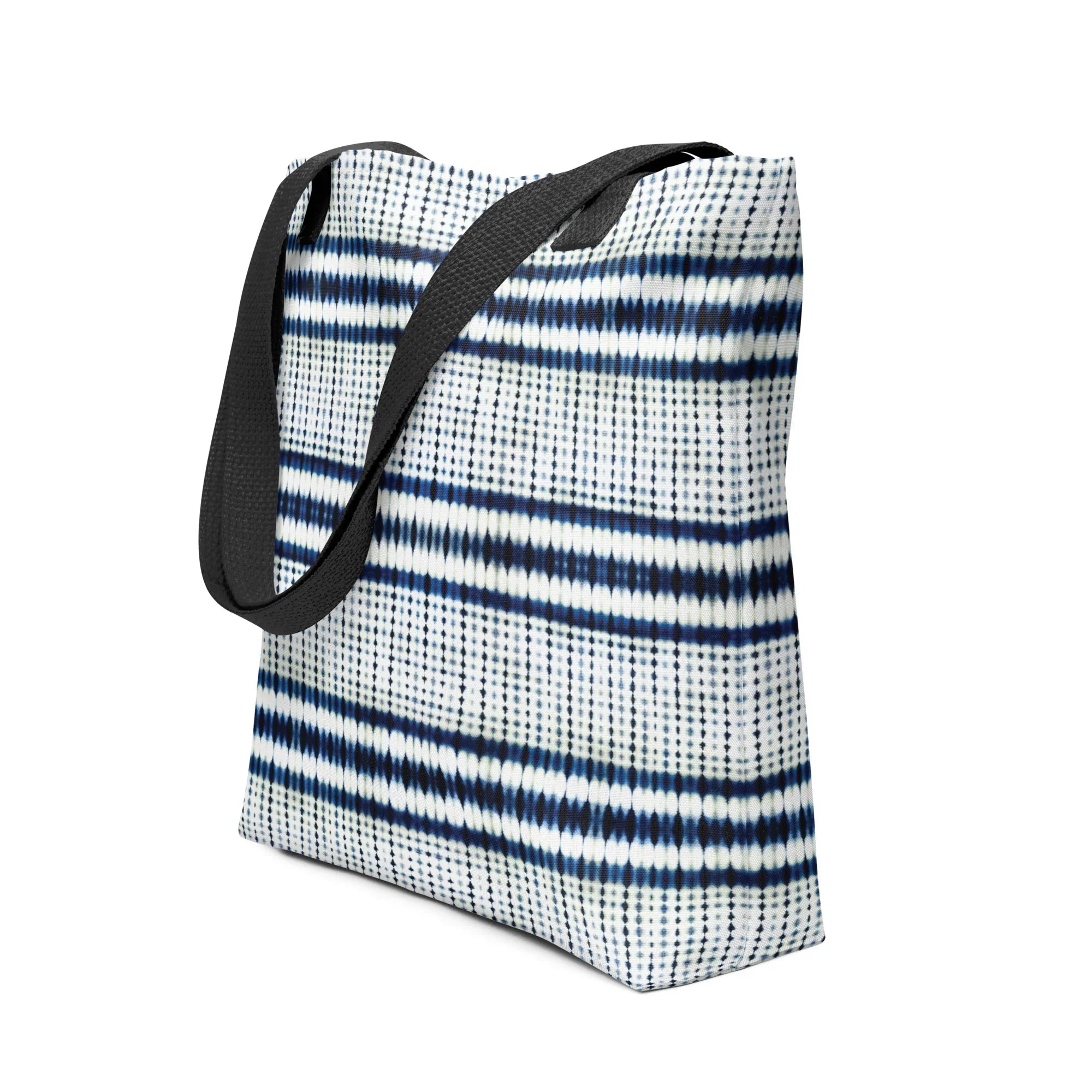Tokyo Horizon Shibori Tote Bag - The Global Wanderer