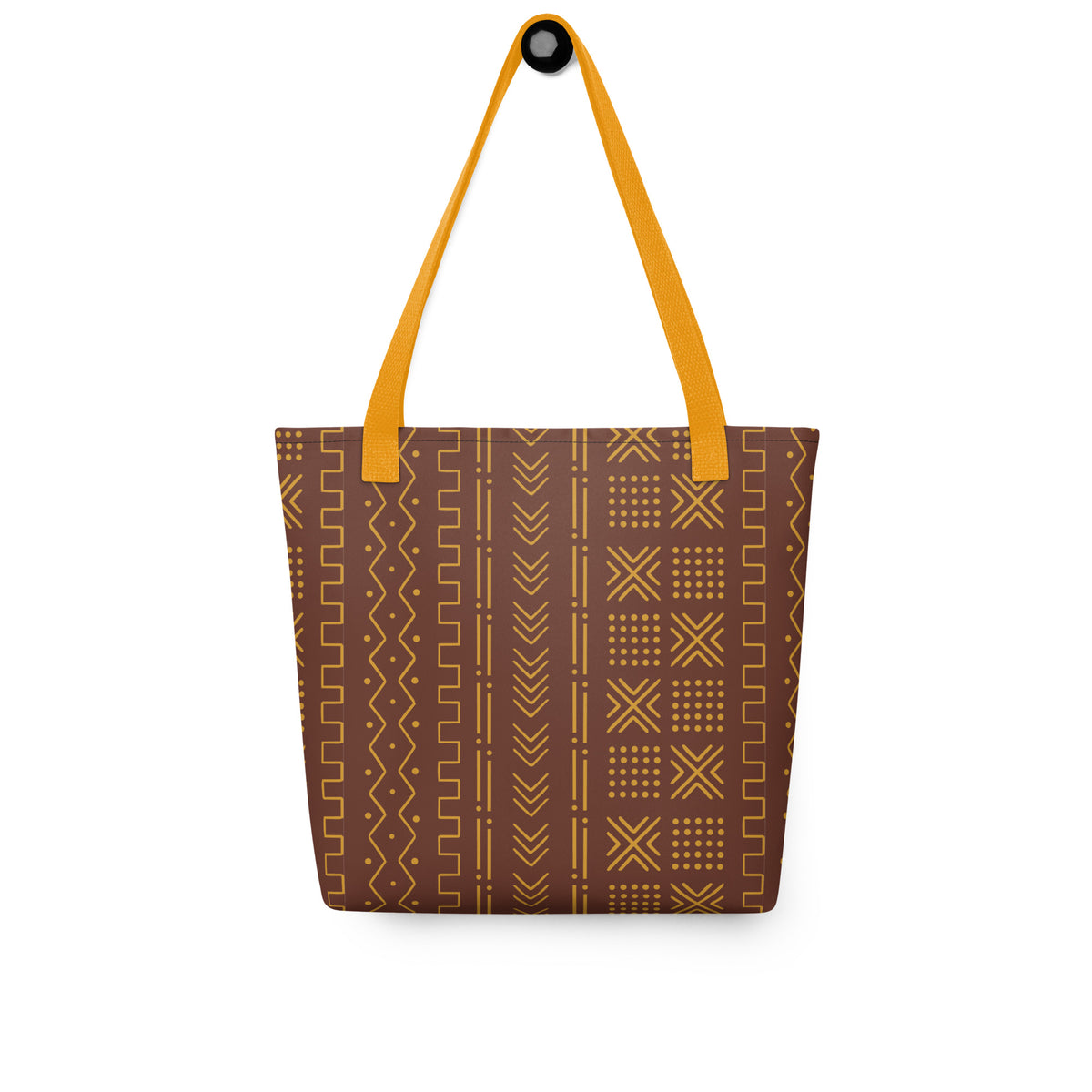 Ségou Clay Mud Cloth Tote Bag - The Global Wanderer