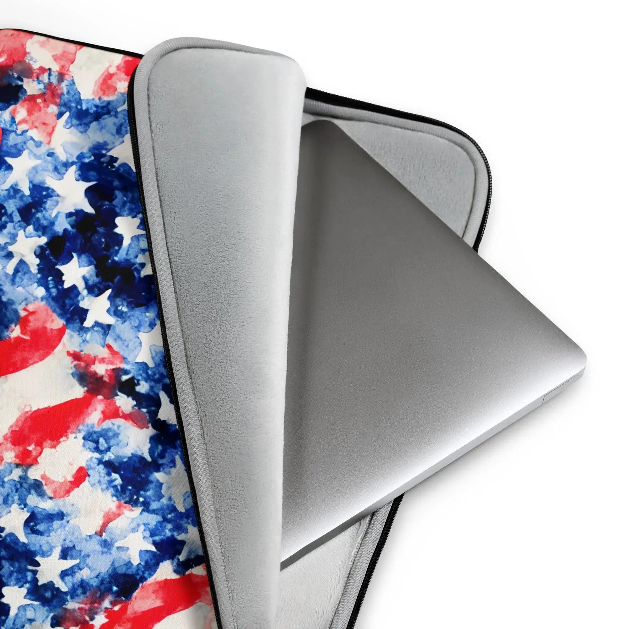 American Flag Laptop Case - The Global Wanderer