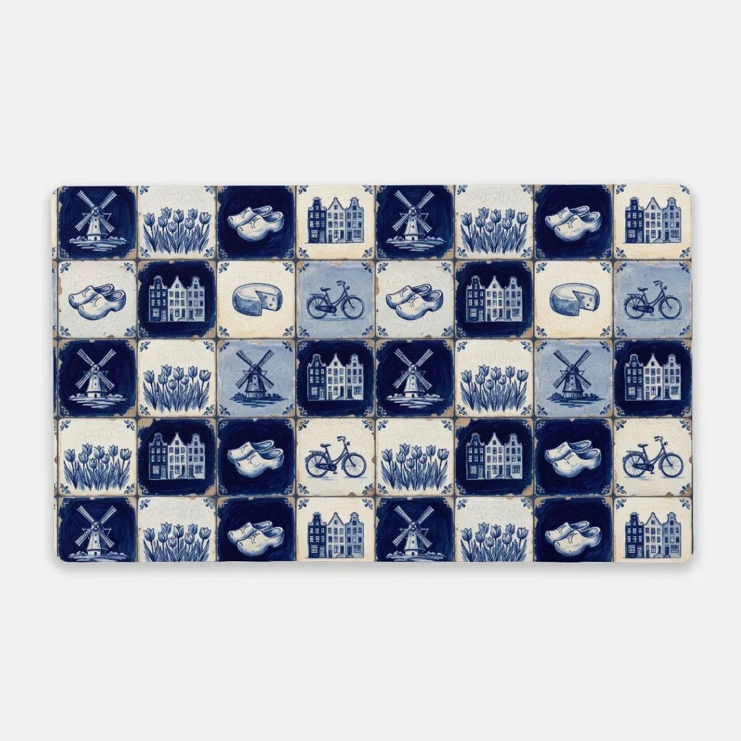Amsterdam Midnight Desk Mat - The Global Wanderer