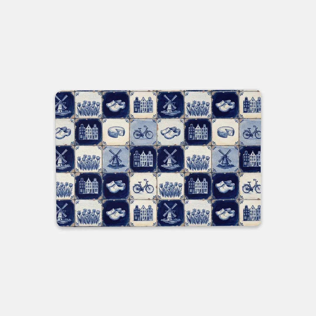 Amsterdam Midnight Desk Mat - The Global Wanderer