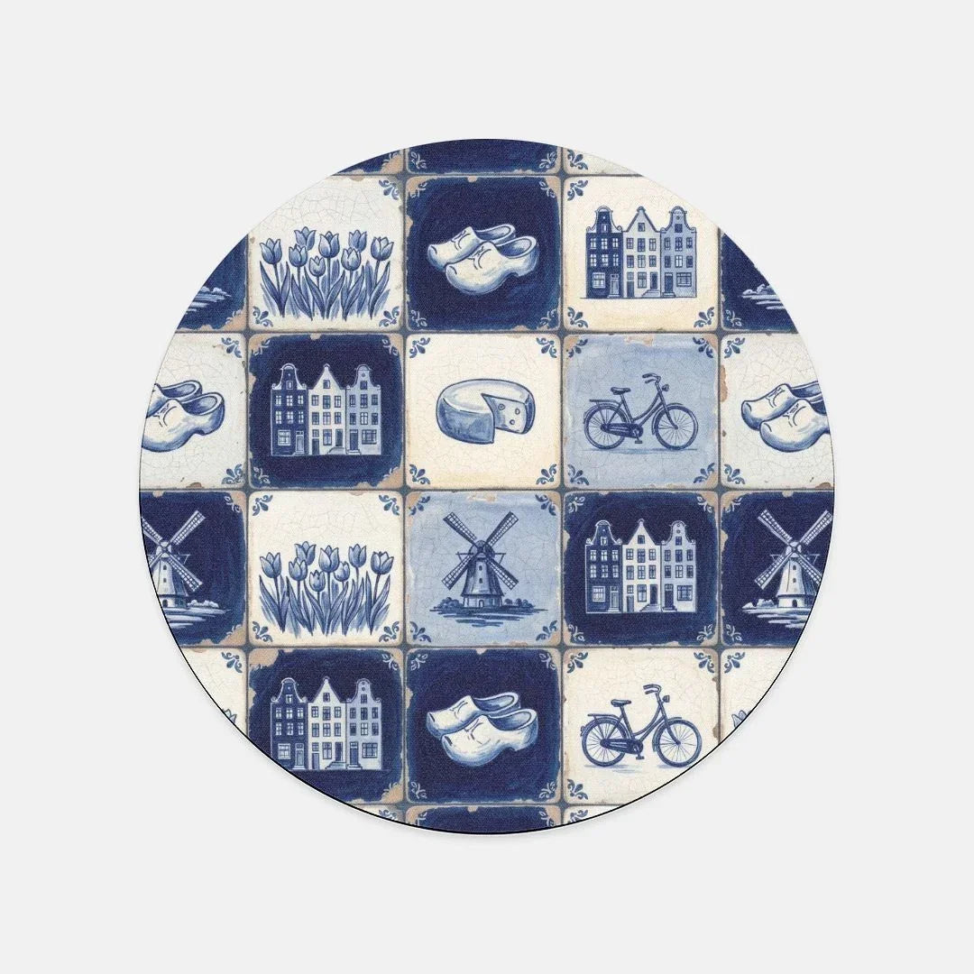 Amsterdam Midnight Mouse Pad - The Global Wanderer