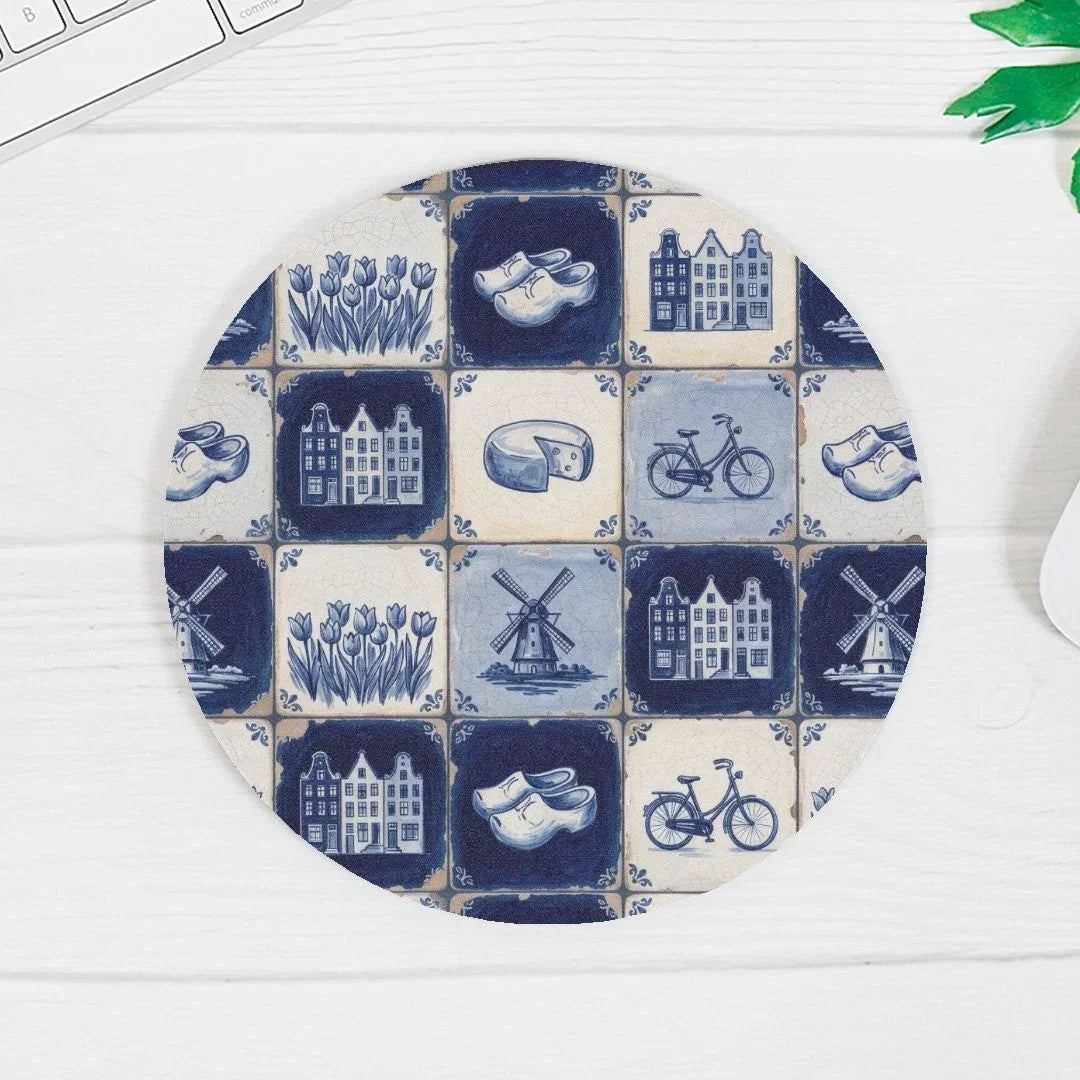 Amsterdam Midnight Mouse Pad - The Global Wanderer
