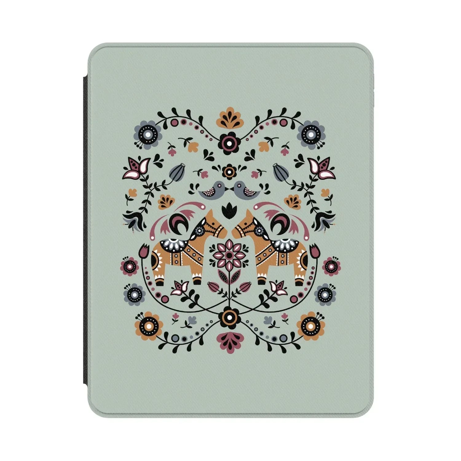 Ängsvisa Dala Horse iPad Case - The Global Wanderer