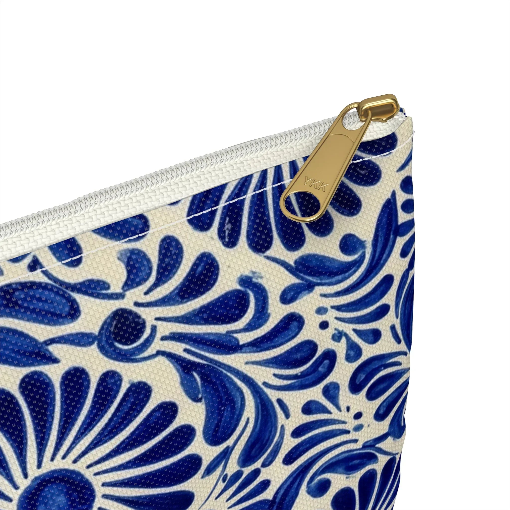 Atlixco Talavera Tile Flat Pouch - The Global Wanderer