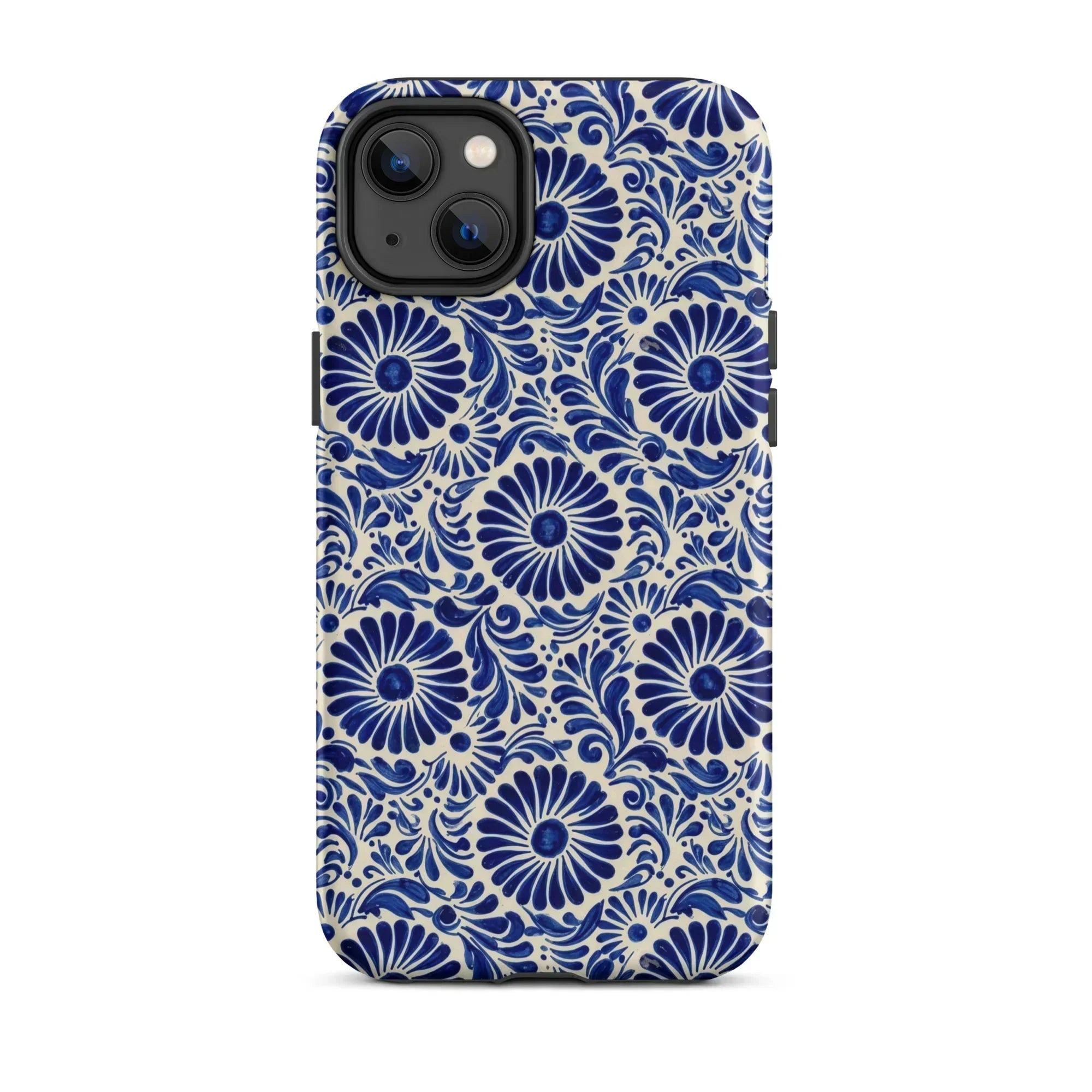 Atlixco Talavera Tile MagSafe iPhone Case - The Global Wanderer