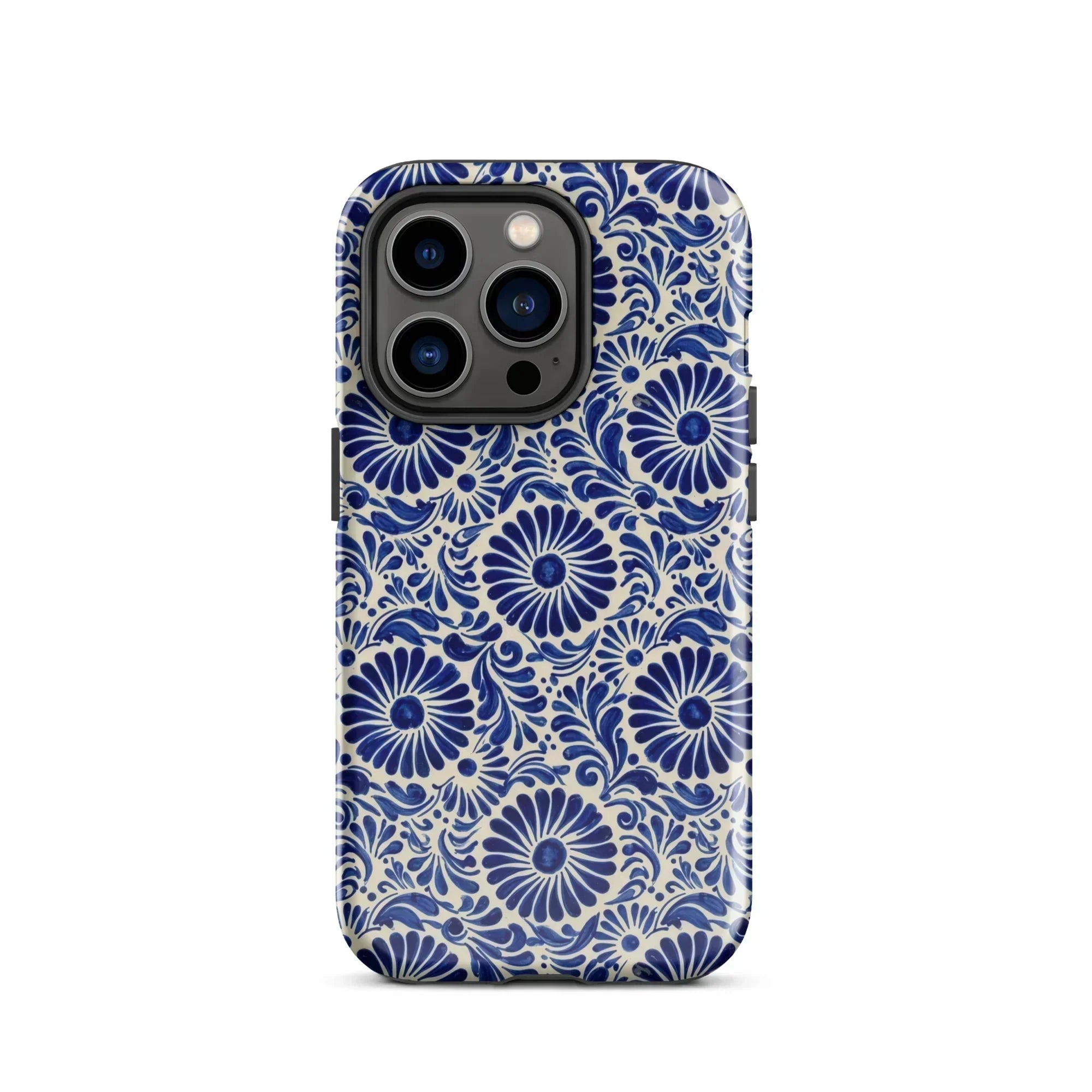 Atlixco Talavera Tile MagSafe iPhone Case - The Global Wanderer