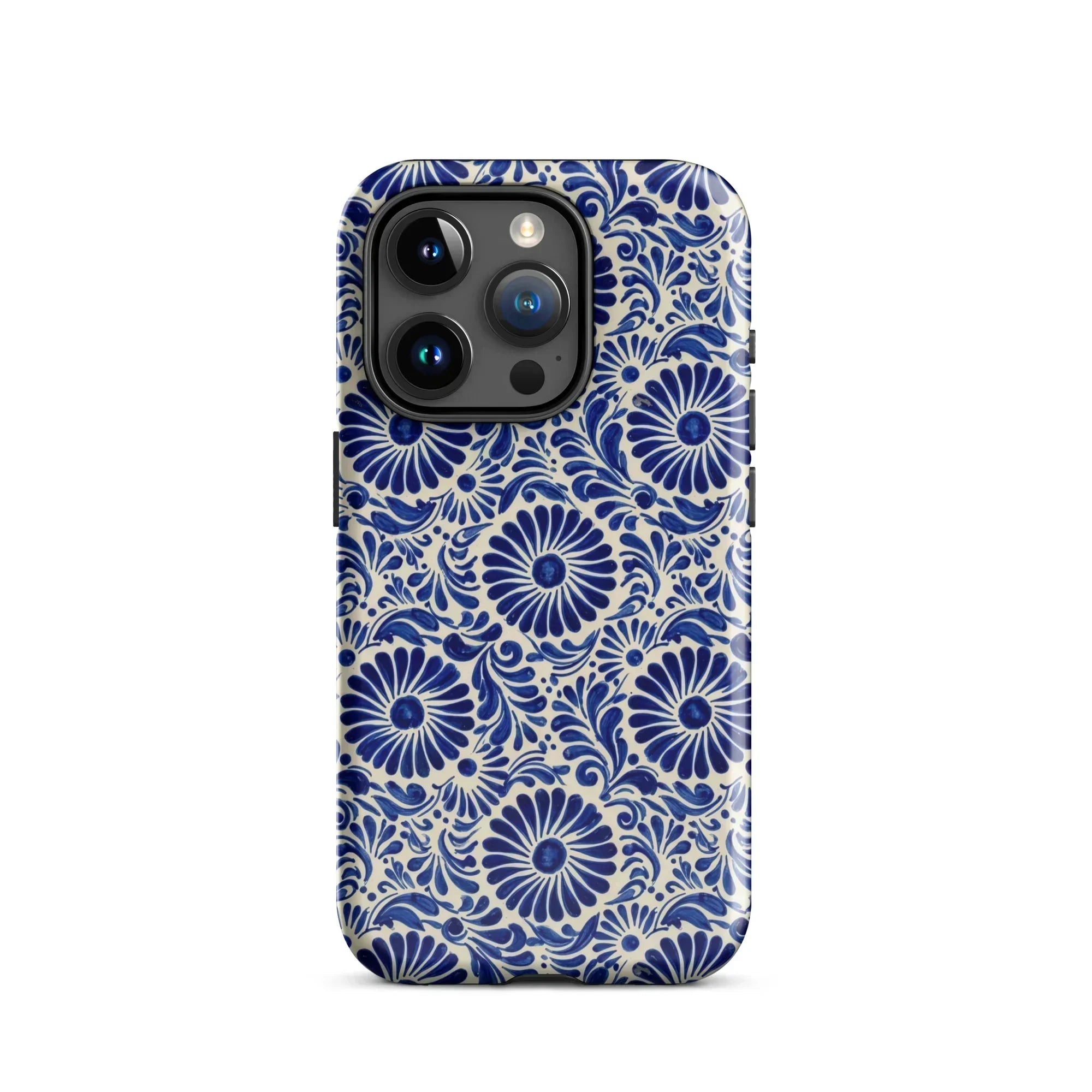 Atlixco Talavera Tile MagSafe iPhone Case - The Global Wanderer