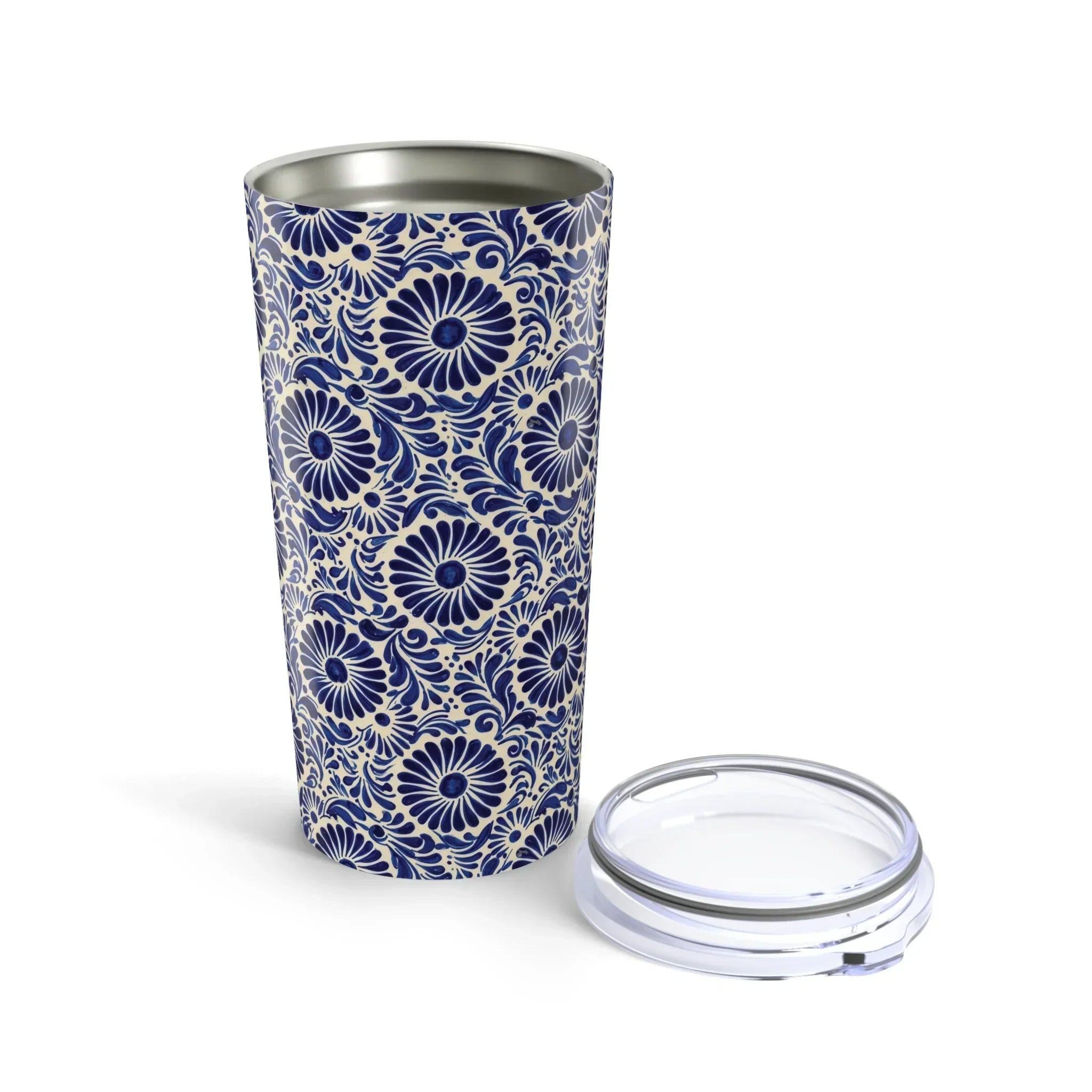 Atlixco Talavera Tile Tumbler - The Global Wanderer