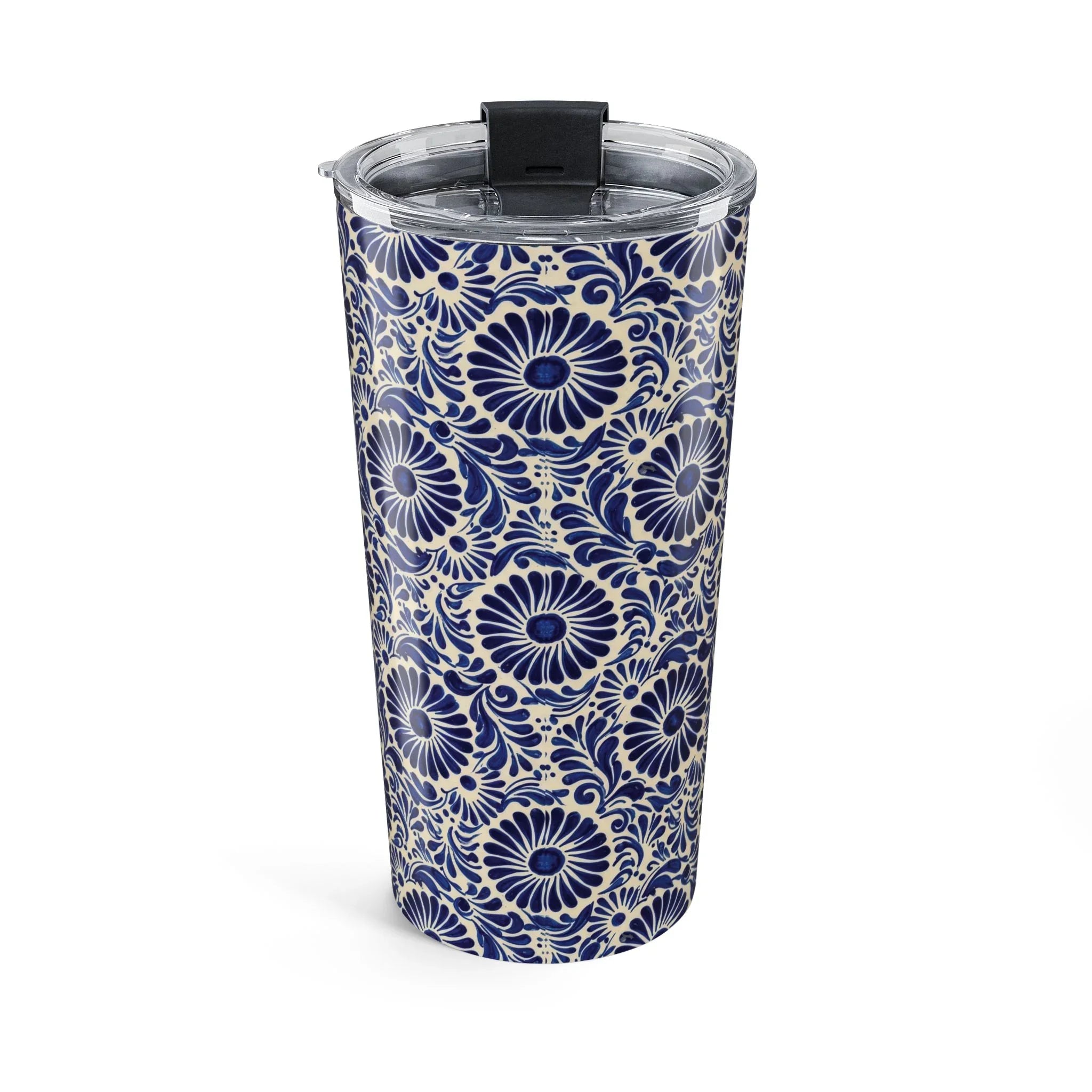 Atlixco Talavera Tile Tumbler - The Global Wanderer