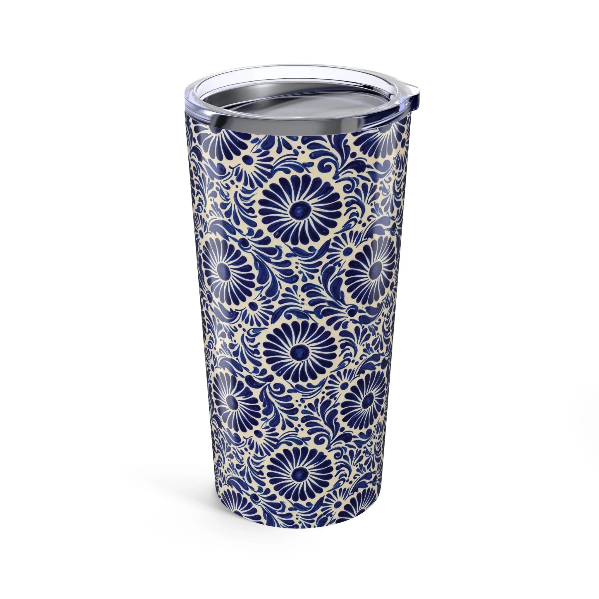 Atlixco Talavera Tile Tumbler - The Global Wanderer
