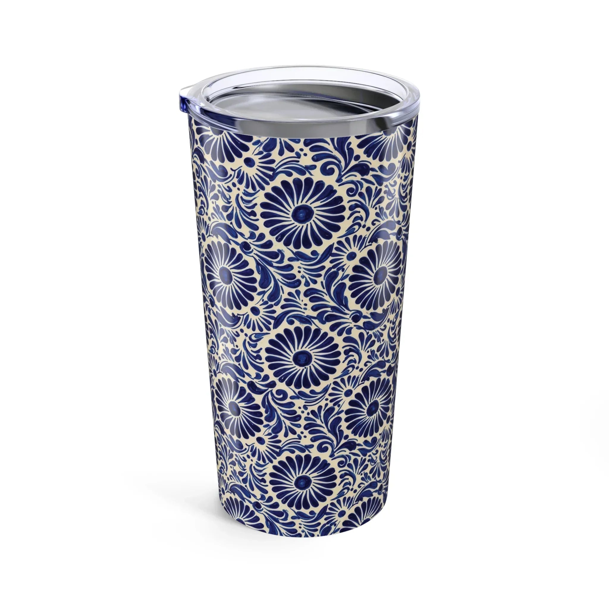 Atlixco Talavera Tile Tumbler - The Global Wanderer