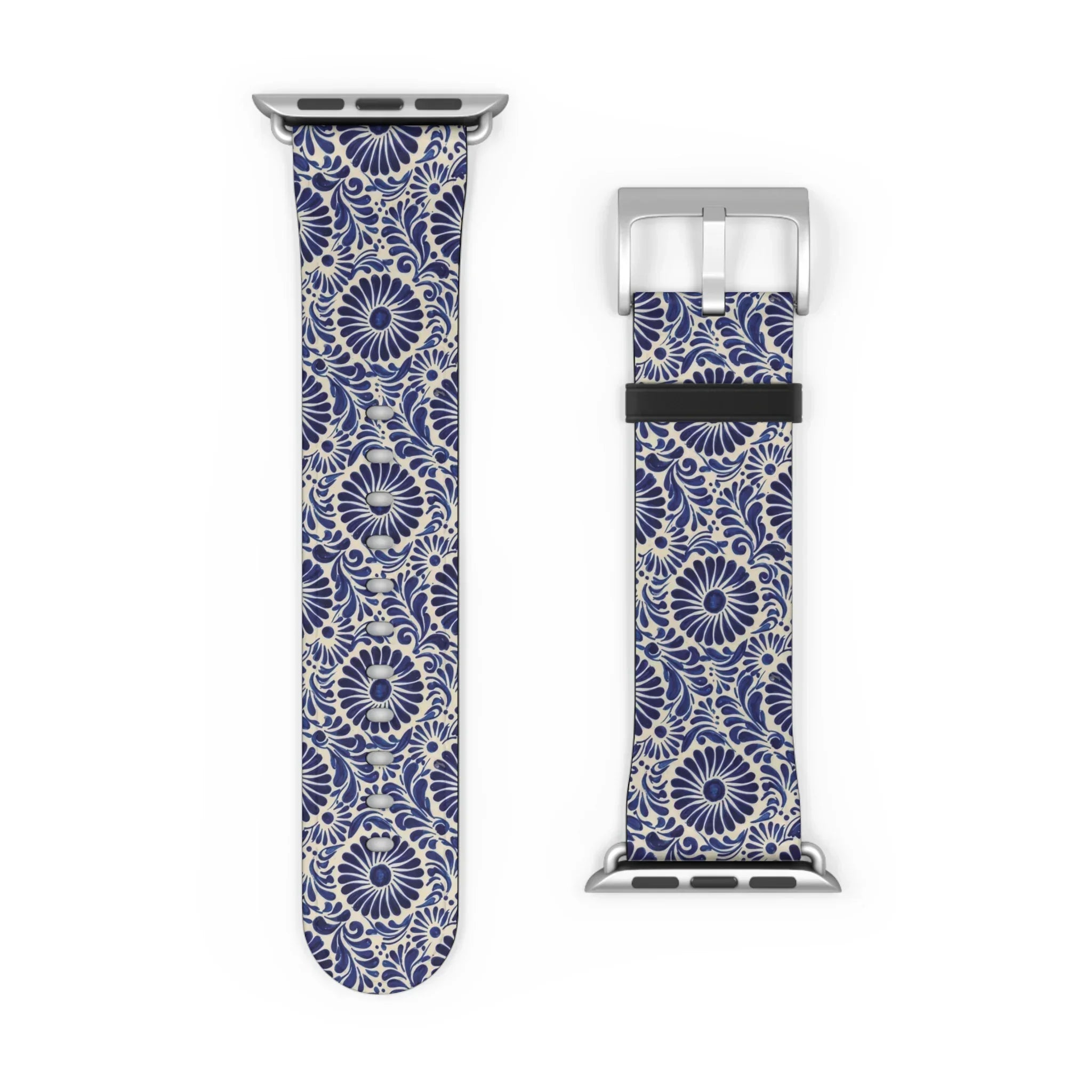 Atlixco Talavera Tile Watch Band - The Global Wanderer
