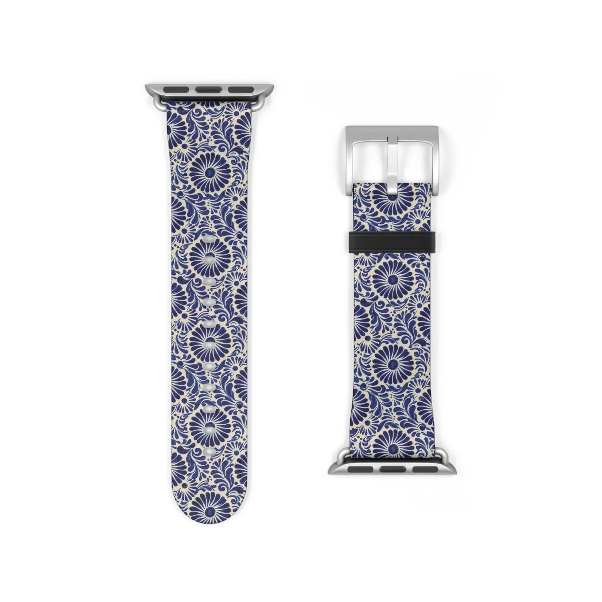 Atlixco Talavera Tile Watch Band - The Global Wanderer