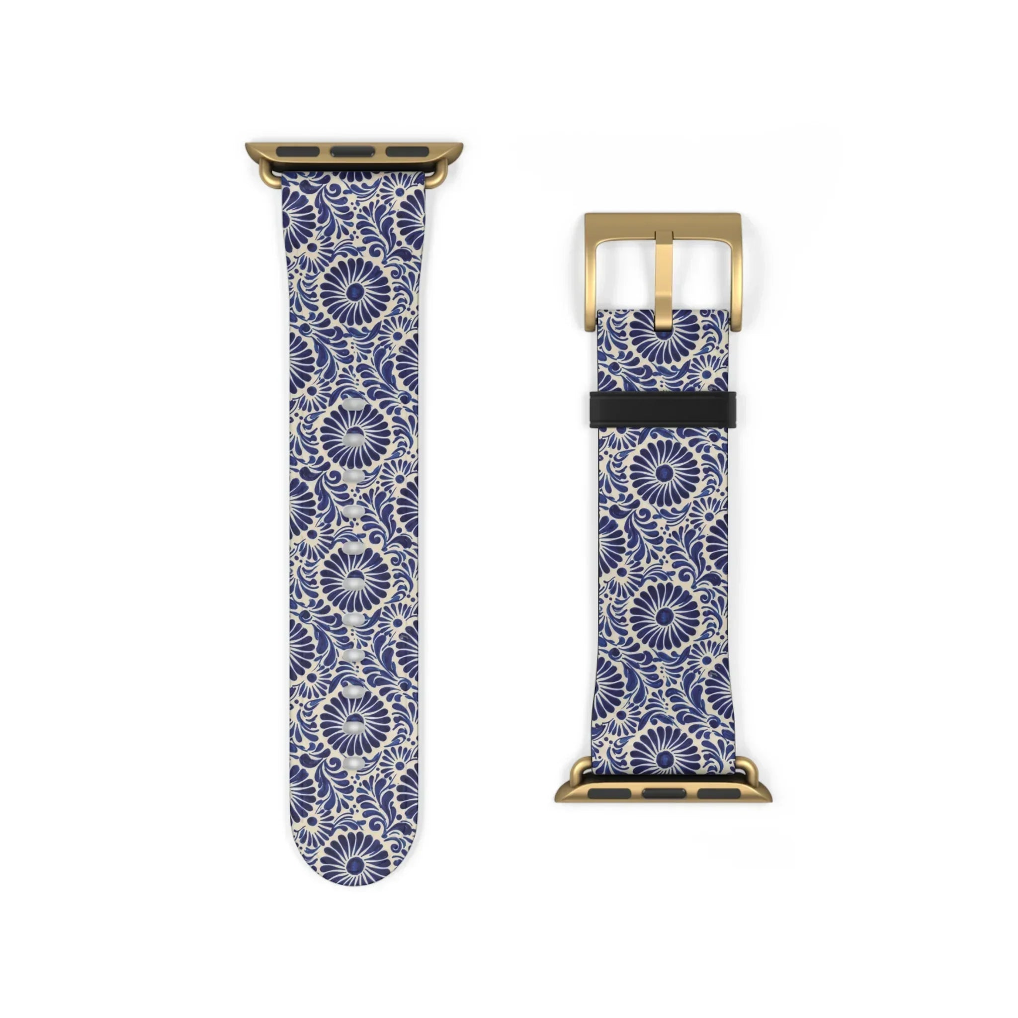 Atlixco Talavera Tile Watch Band - The Global Wanderer