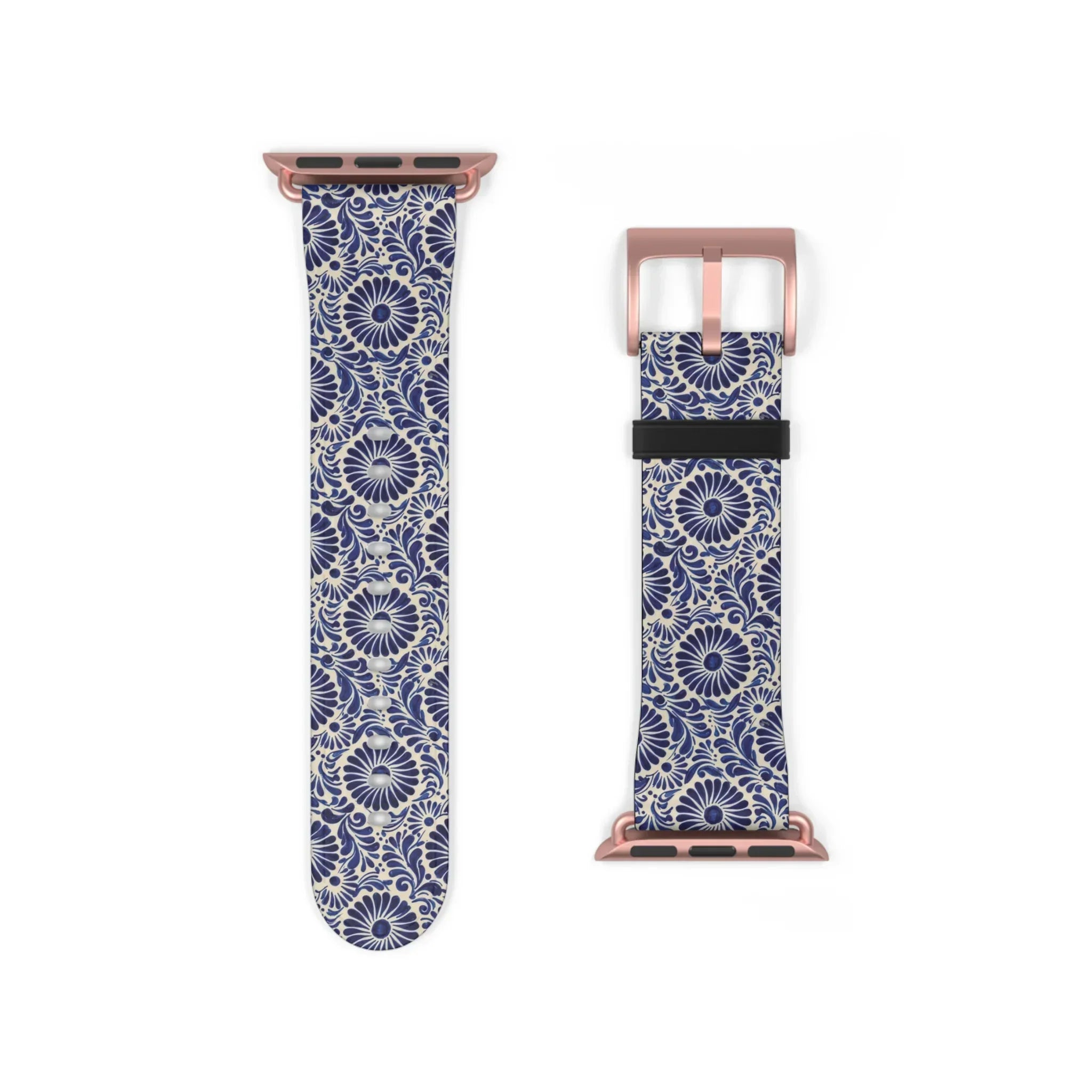 Atlixco Talavera Tile Watch Band - The Global Wanderer
