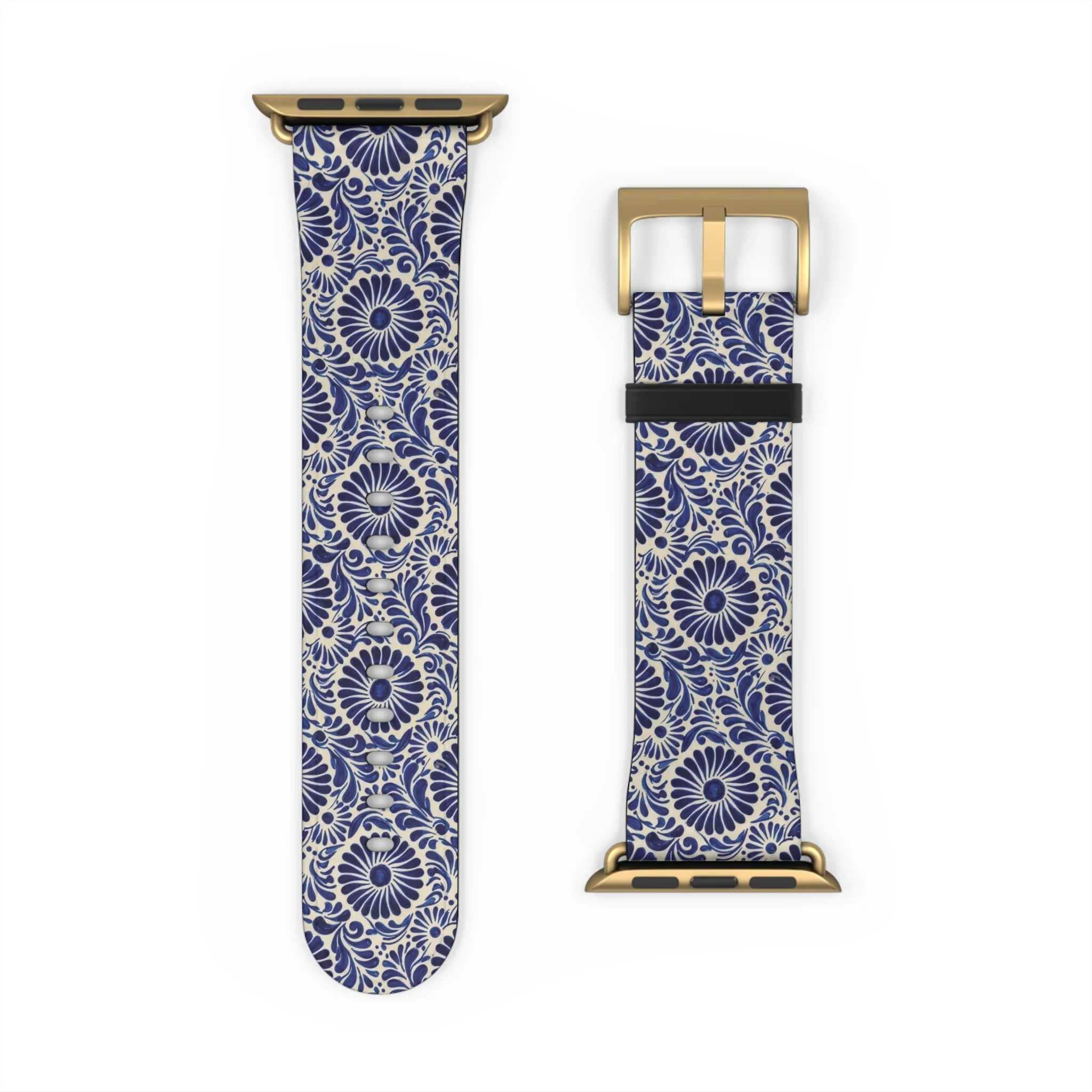 Atlixco Talavera Tile Watch Band - The Global Wanderer