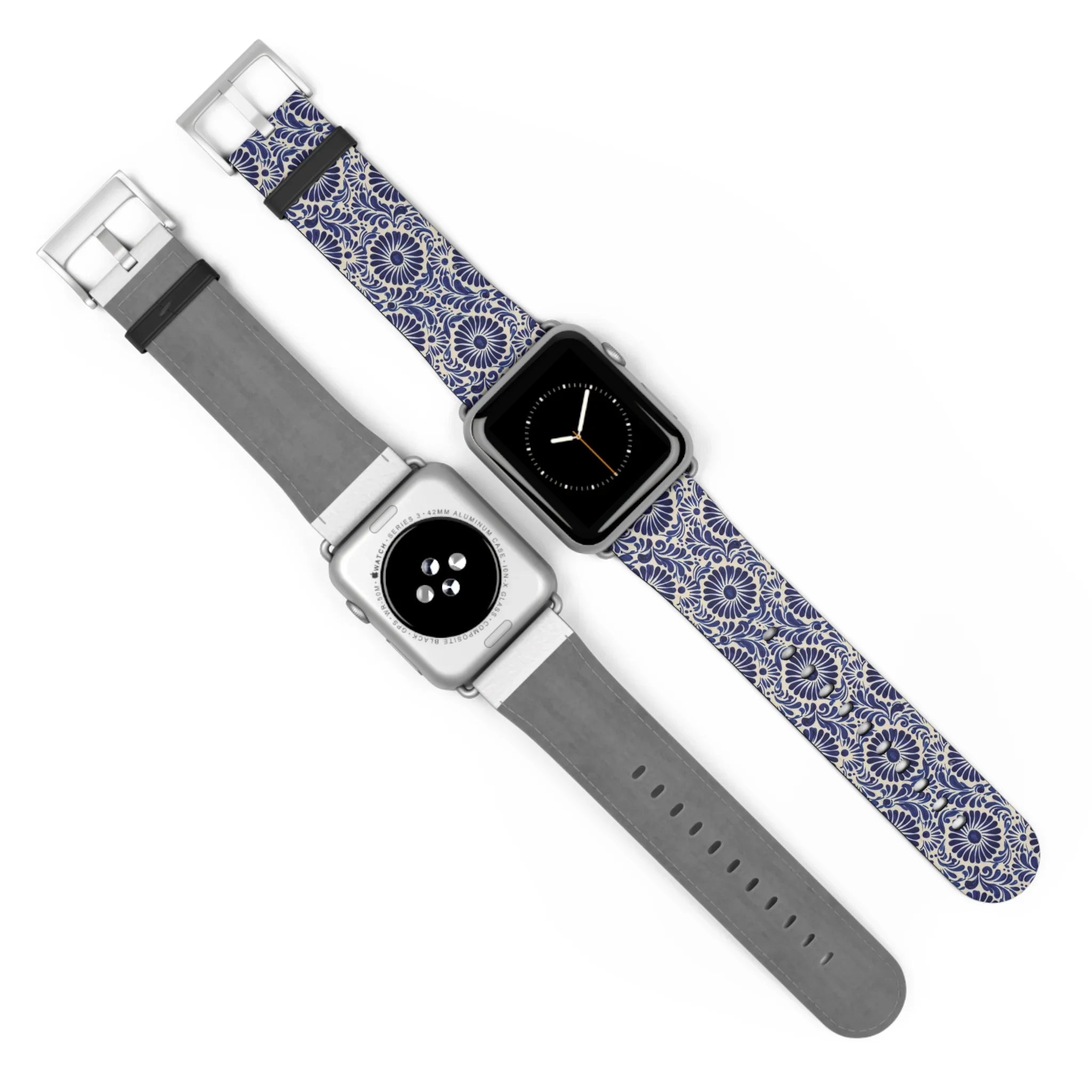 Atlixco Talavera Tile Watch Band - The Global Wanderer