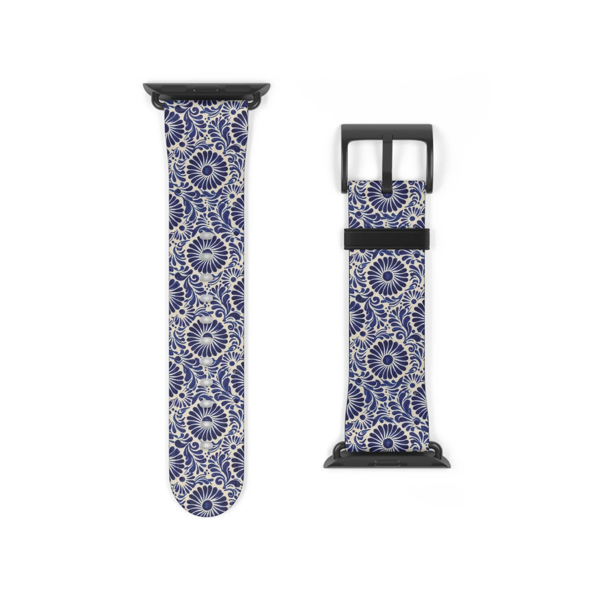 Atlixco Talavera Tile Watch Band - The Global Wanderer