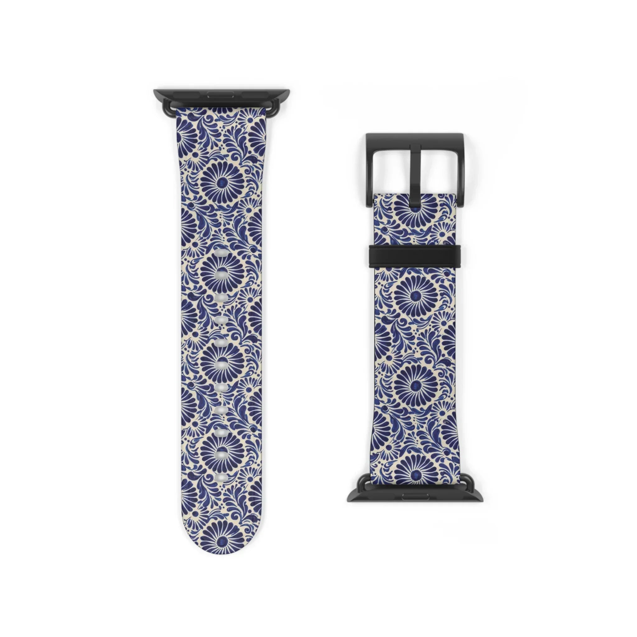 Atlixco Talavera Tile Watch Band - The Global Wanderer
