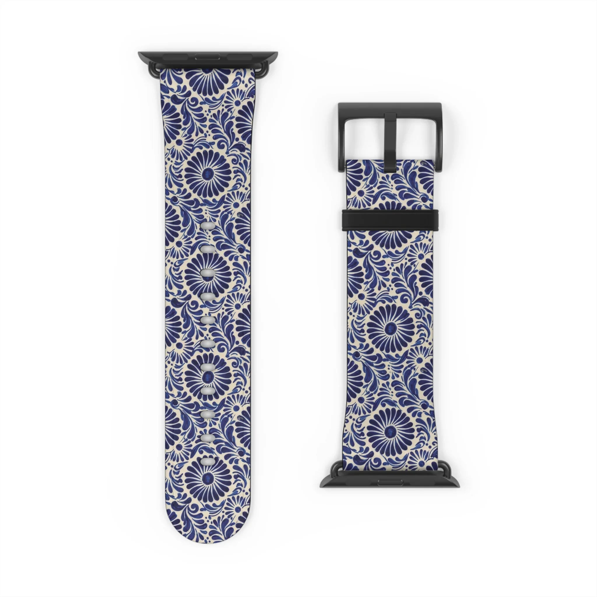 Atlixco Talavera Tile Watch Band - The Global Wanderer