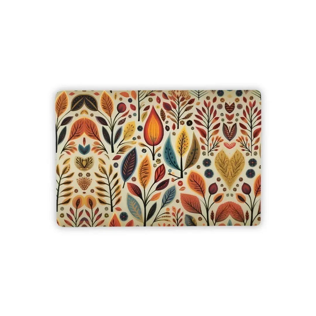 Augsburg Meadow Bavarian Fall Folk Art Desk Mat - The Global Wanderer