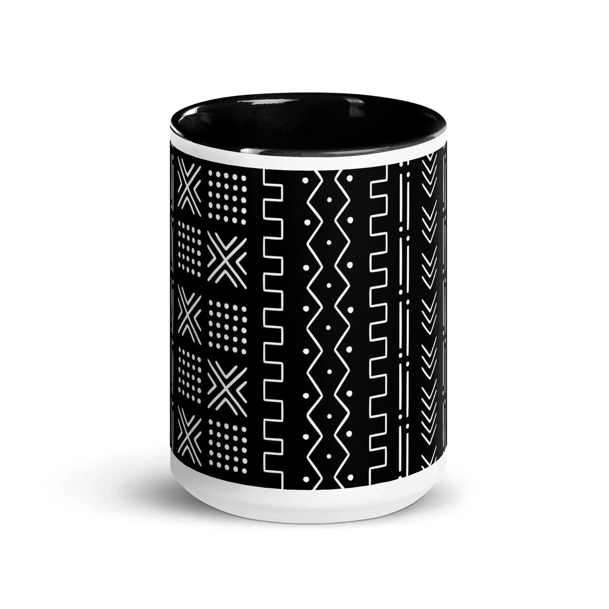 Bamako Night Mud Cloth Mug - The Global Wanderer