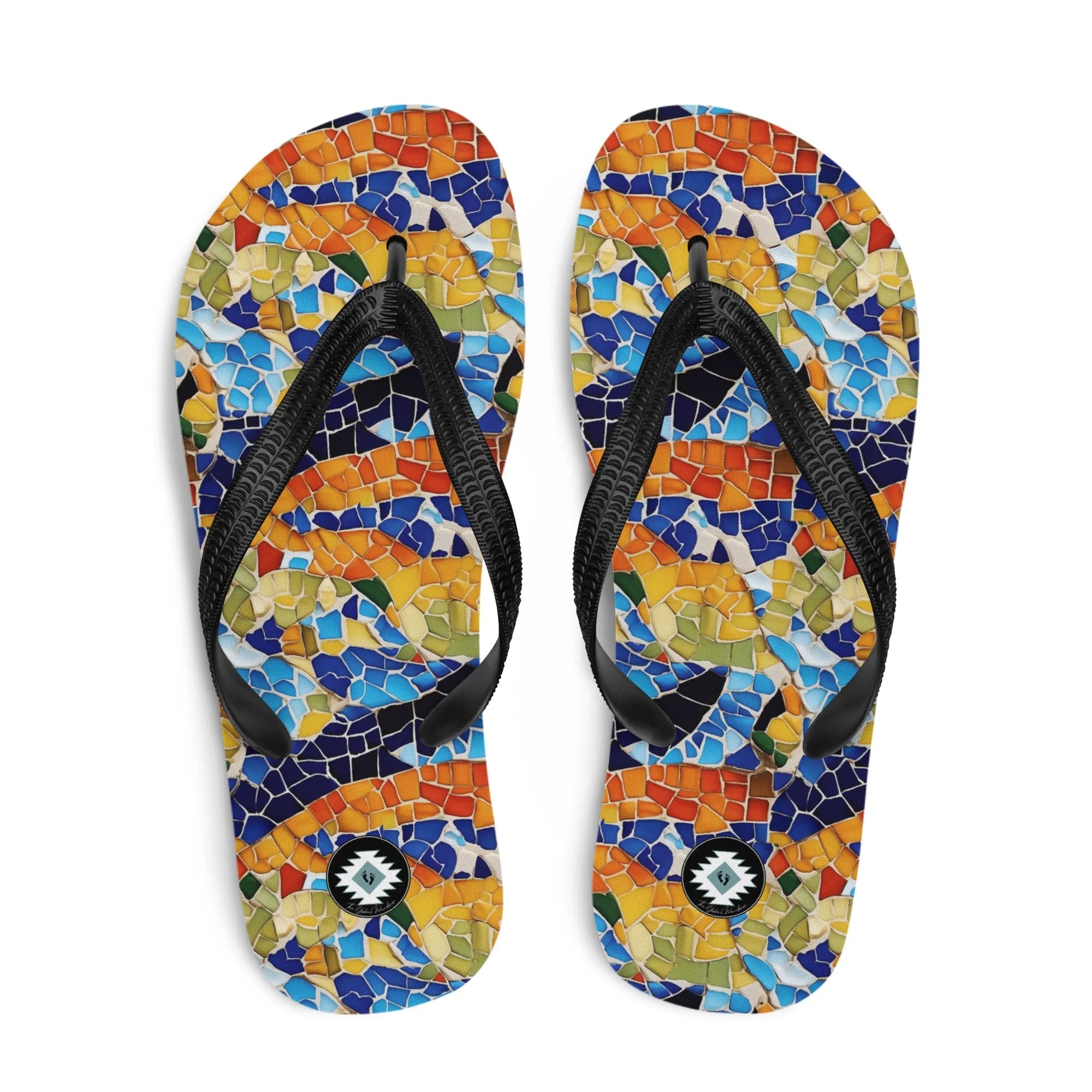 Barcelona Colors Flip Flops - The Global Wanderer