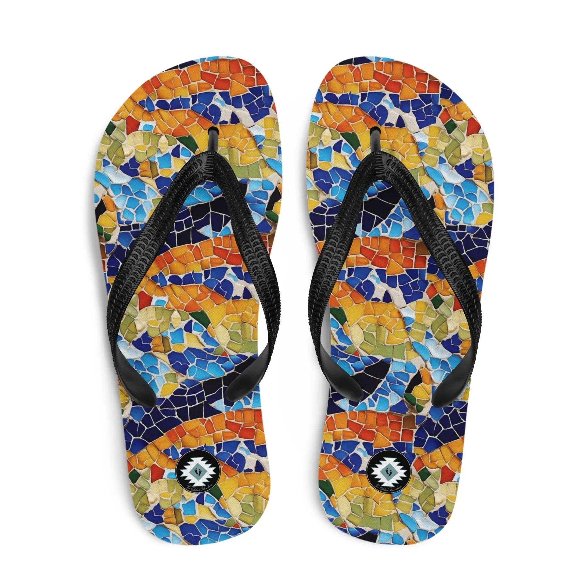 Barcelona Colors Flip Flops - The Global Wanderer