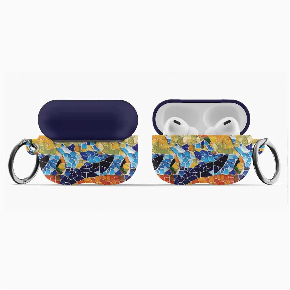 Barcelona Colors Mosaic AirPod Pro Case - The Global Wanderer