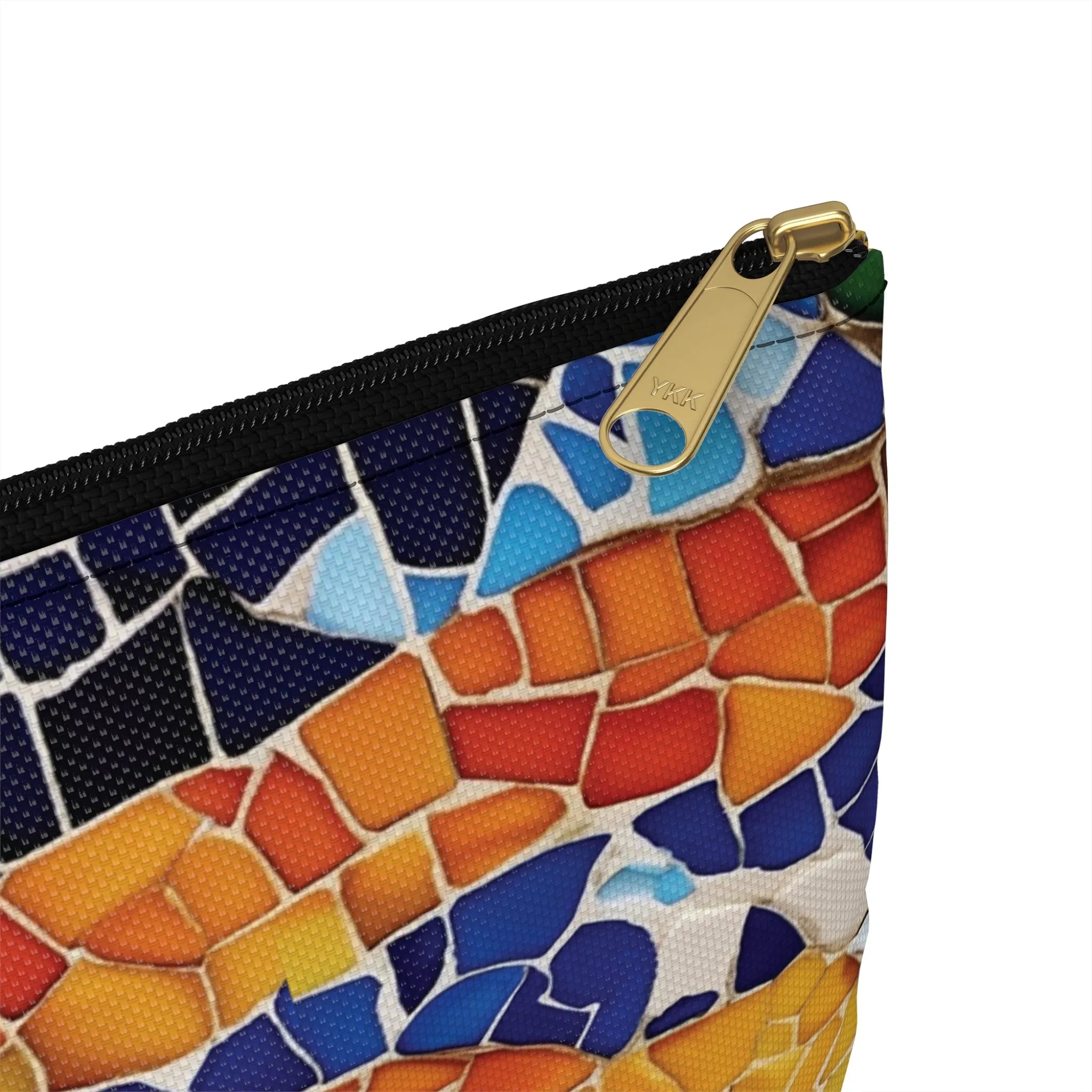 Barcelona Colors Mosaic Flat Pouch - The Global Wanderer