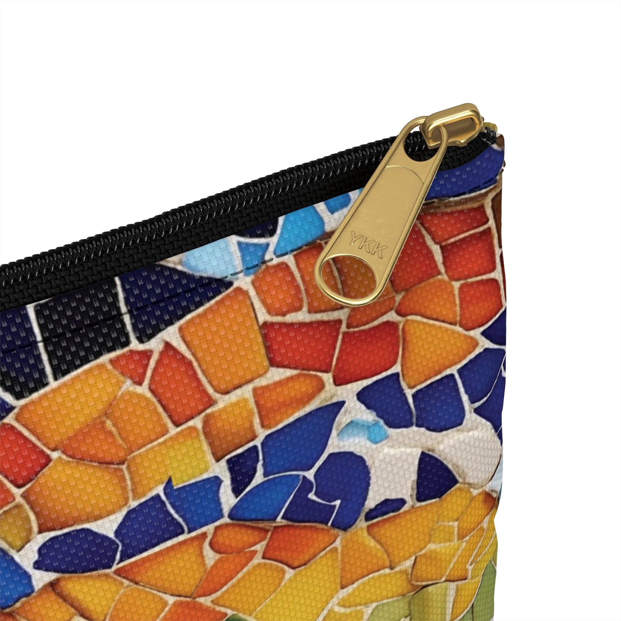 Barcelona Colors Mosaic Flat Pouch - The Global Wanderer