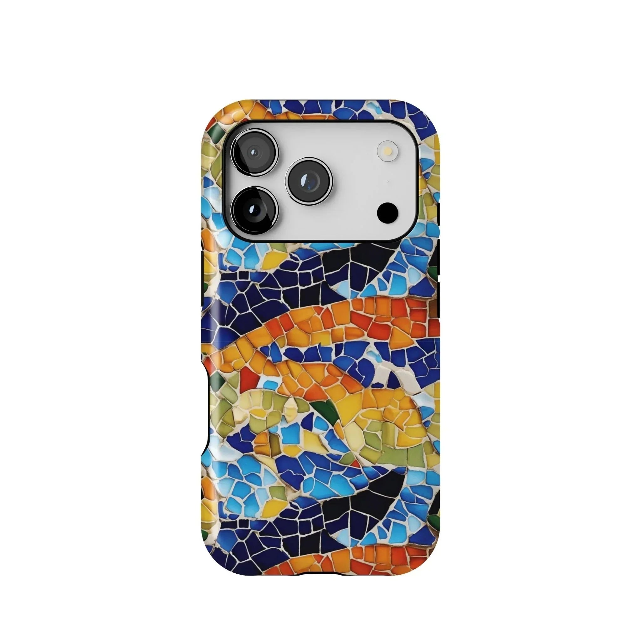 Barcelona Colors Mosaic MagSafe iPhone Case - The Global Wanderer
