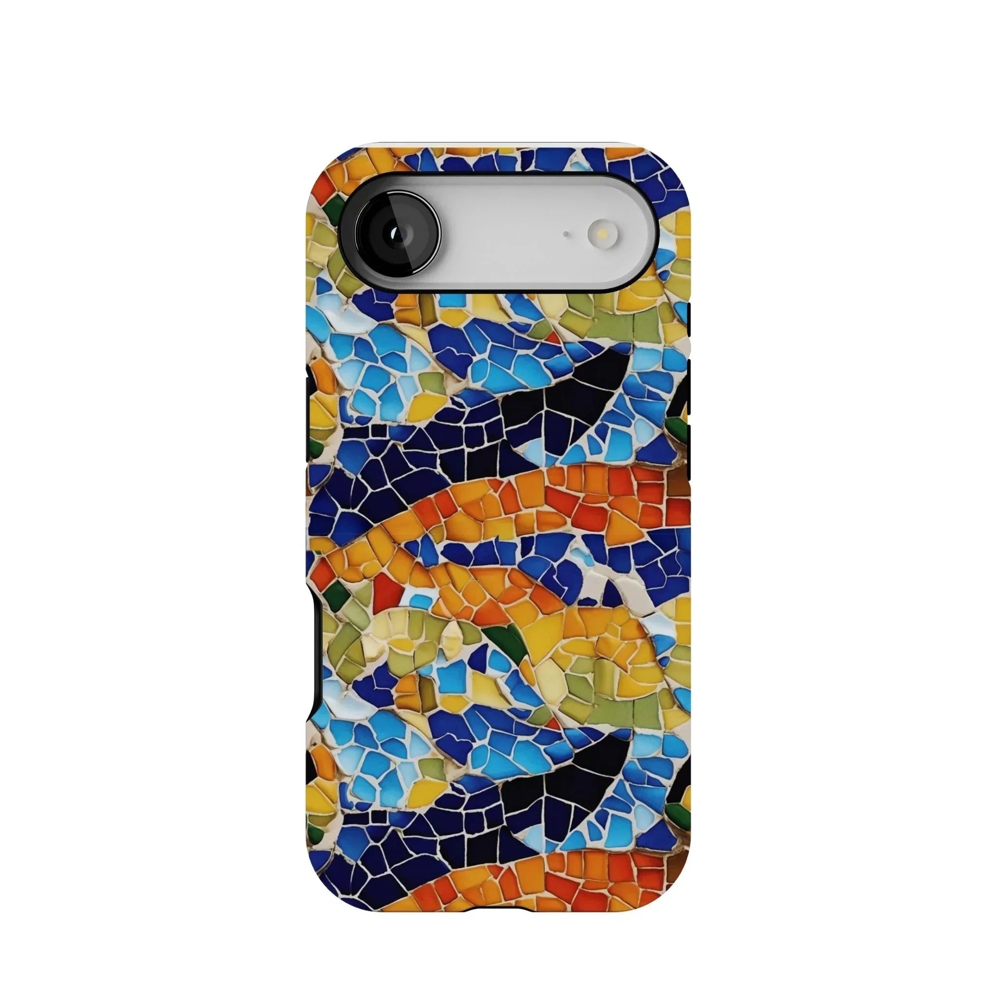 Barcelona Colors Mosaic MagSafe iPhone Case - The Global Wanderer
