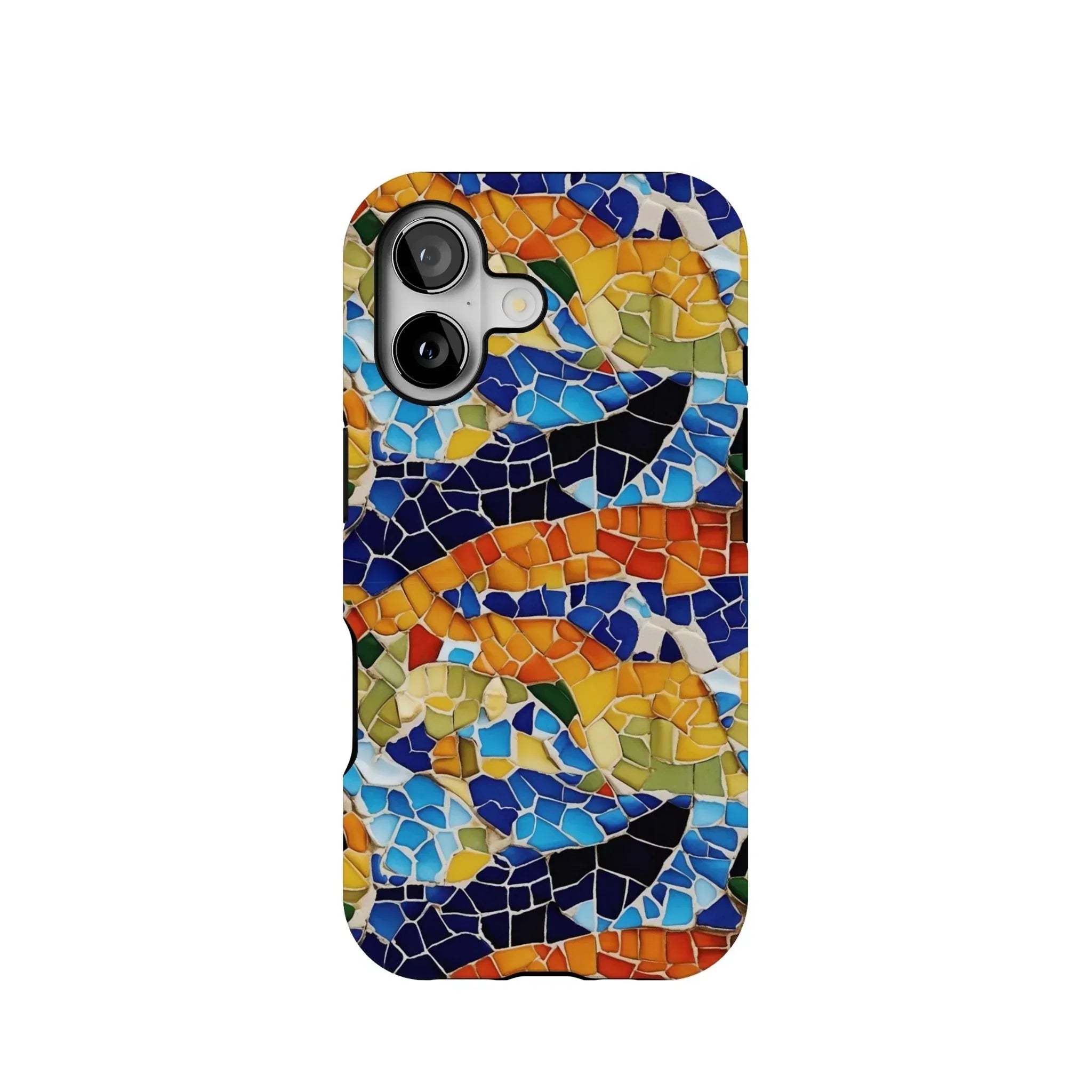 Barcelona Colors Mosaic MagSafe iPhone Case - The Global Wanderer