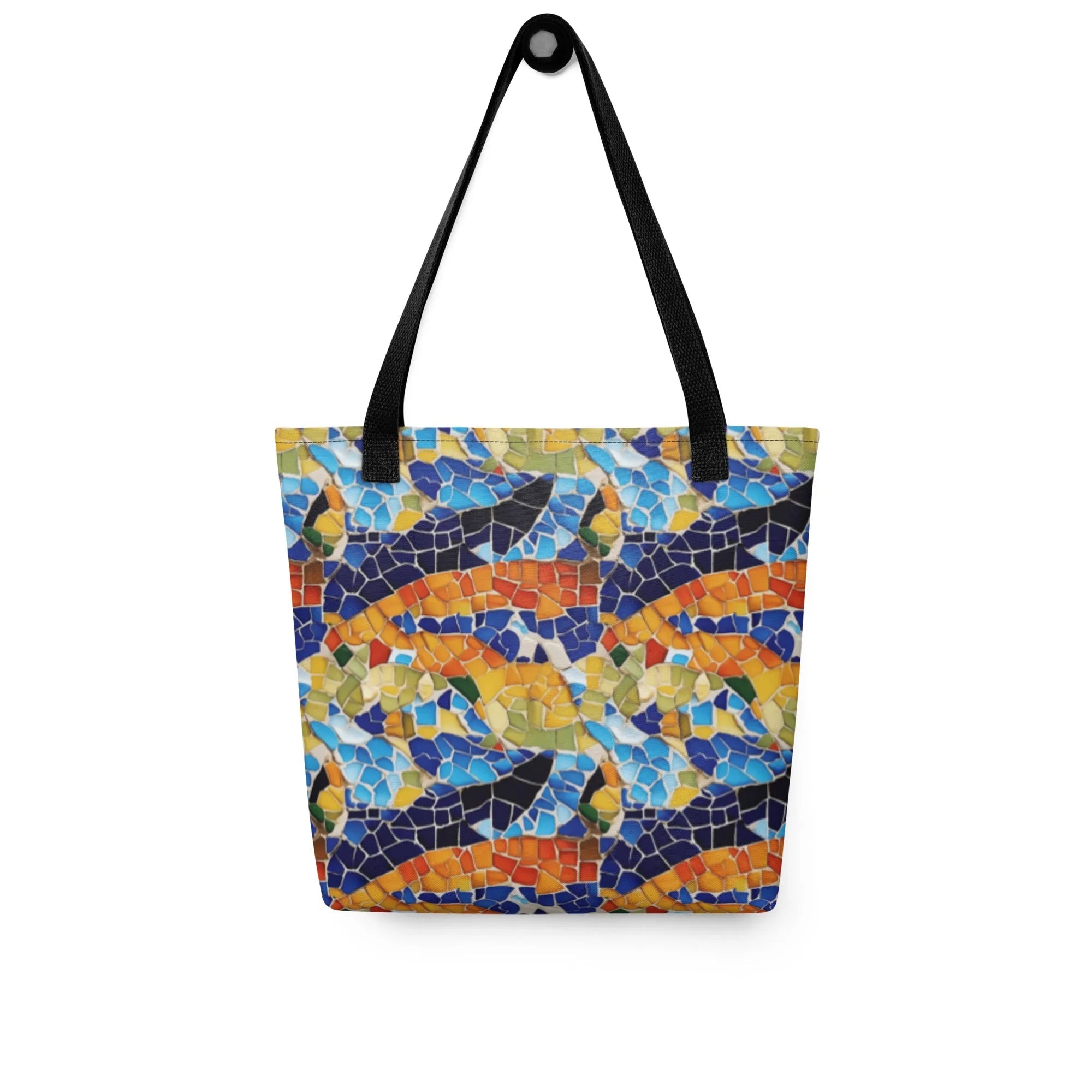 Barcelona Colors Mosaic Tote Bag - The Global Wanderer