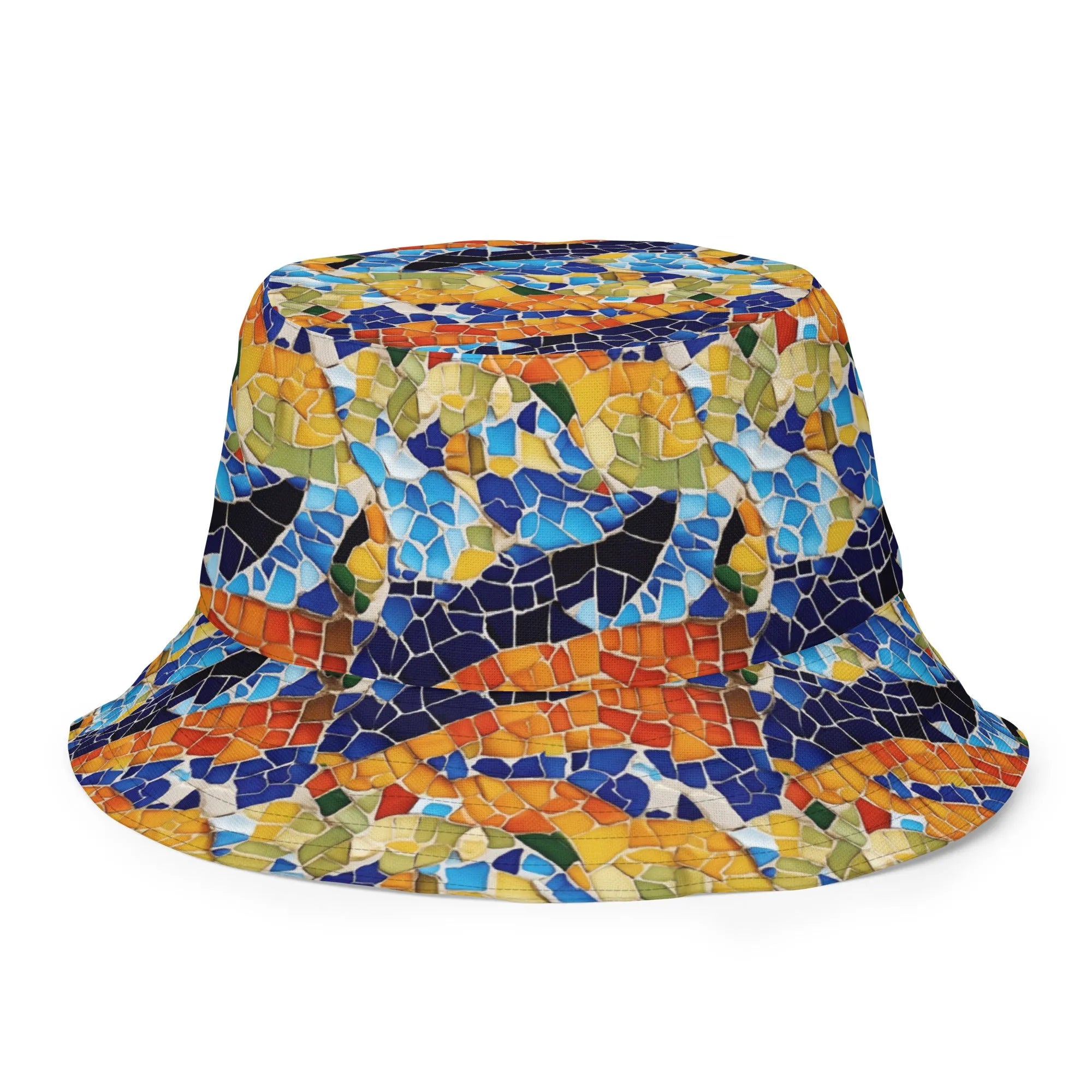 Barcelona Colors Reversible Bucket Hat - The Global Wanderer
