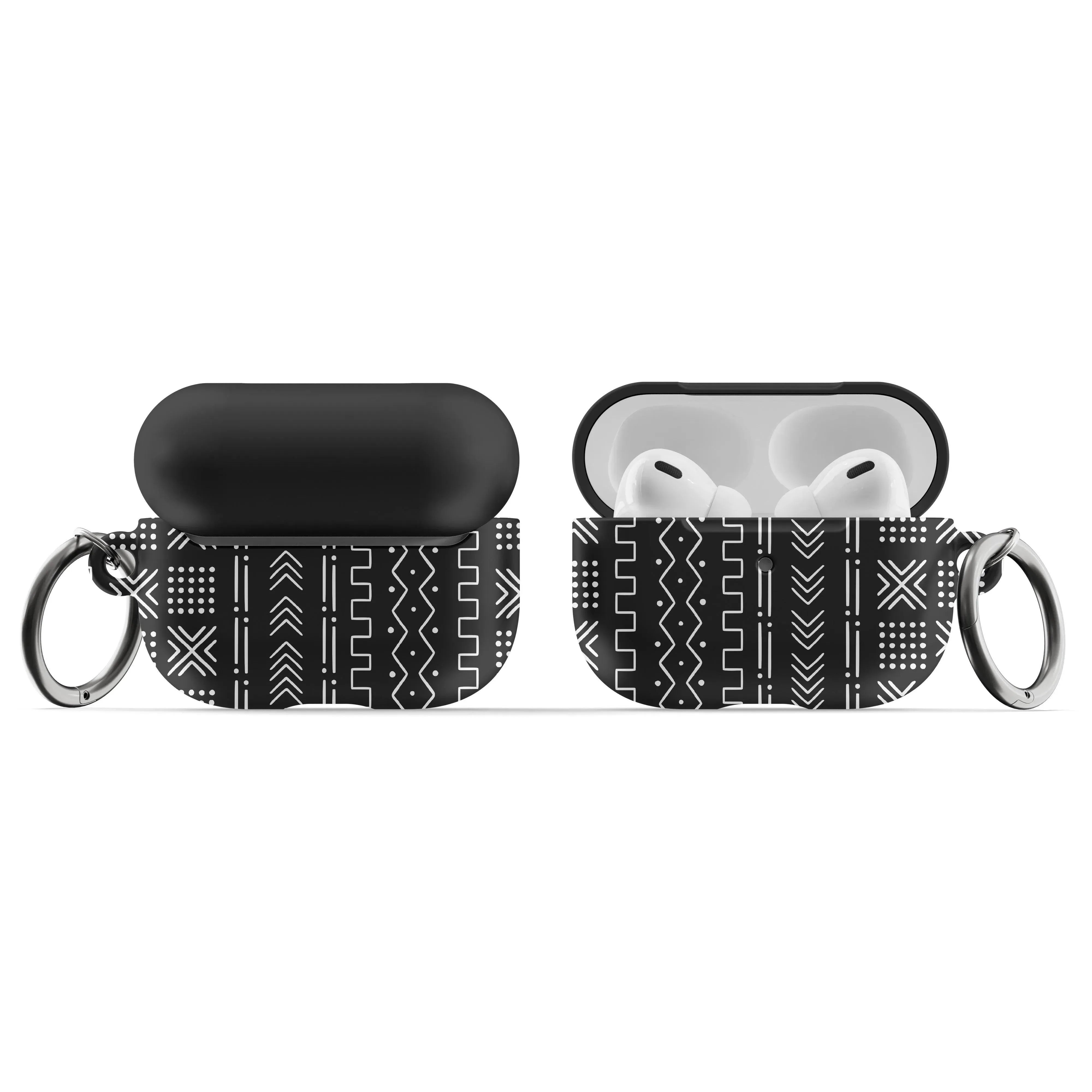 African Mud Cloth AirPod Case - The Global Wanderer